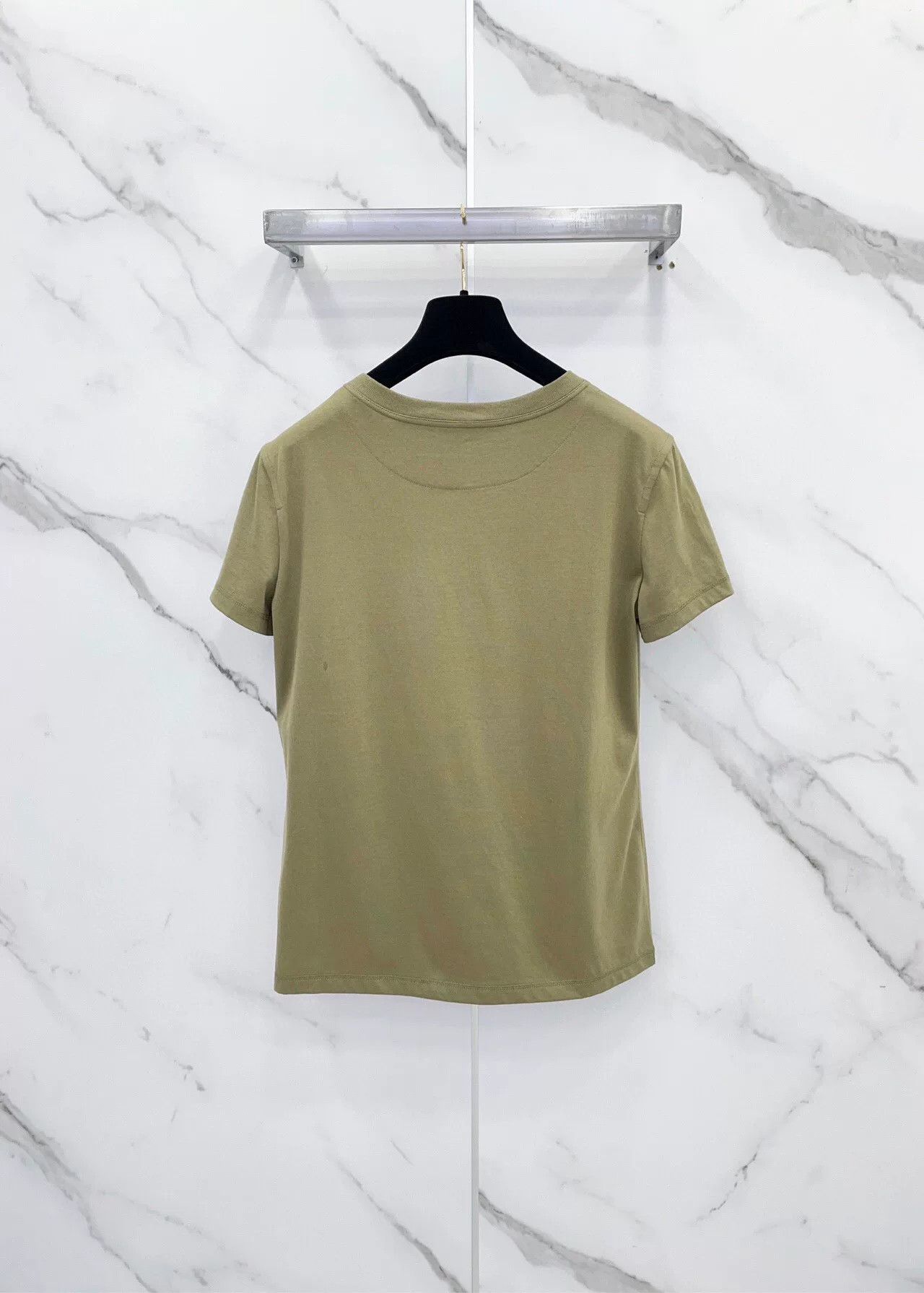 Hermes Hermes New Olive Green Short-Sleeve T-Shirt Size XS / US 0-2 / IT 36-38 - 2 Thumbnail