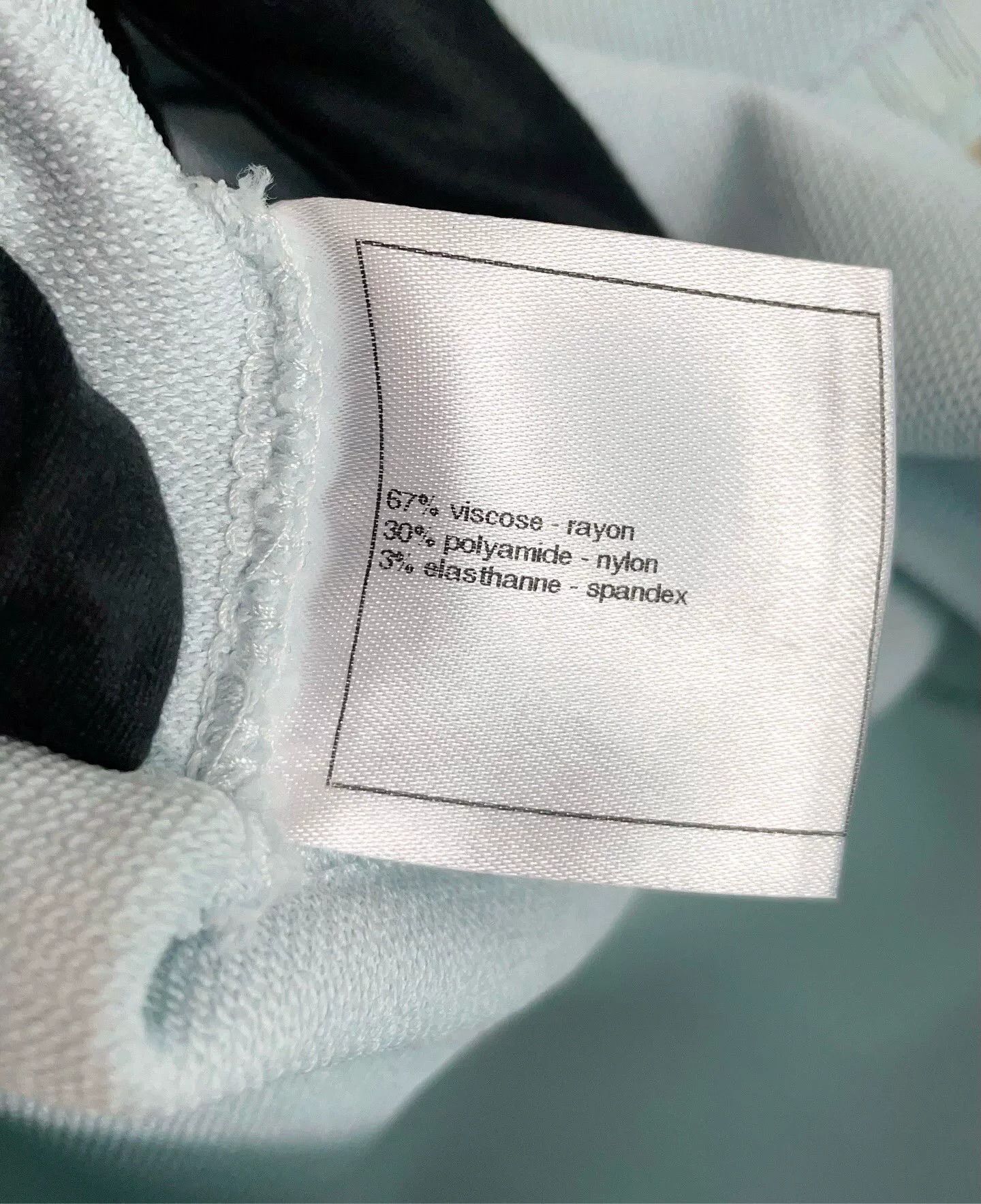 Chanel Chanel Light Blue Embossed Knit Sleeveless Jumpsuit Size S / US 4 / IT 40 - 9 Thumbnail