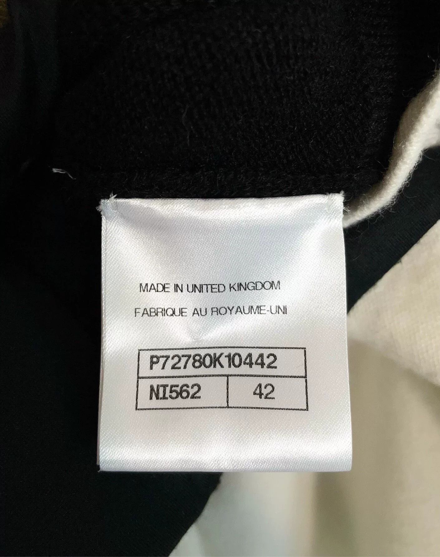 Chanel Chanel 22S Black White Cashmere Cardigan Size M / US 6-8 / IT 42-44 - 8 Thumbnail