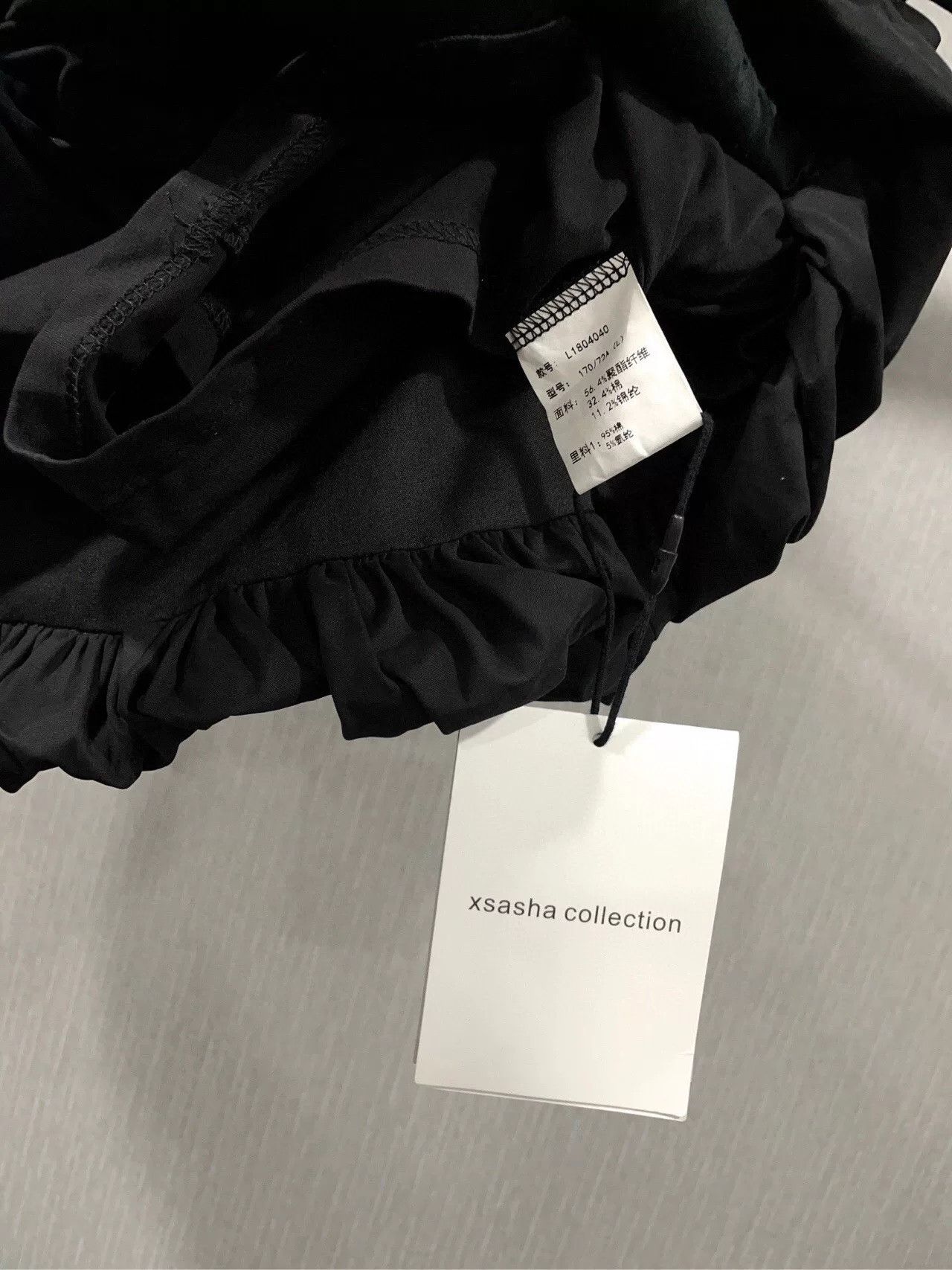 SAS xsasha collection black puffy short skirt pants Size 39" - 8 Thumbnail