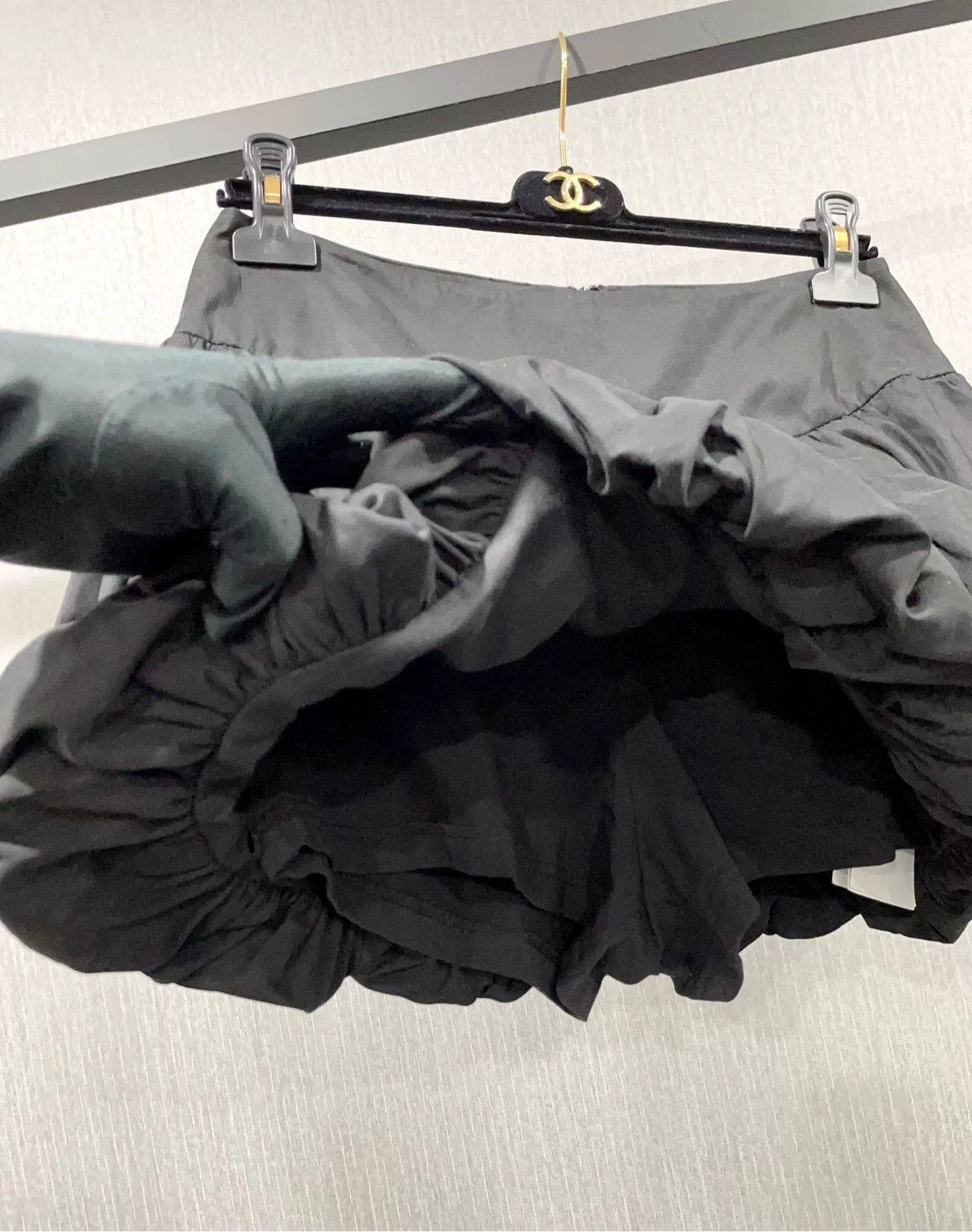 SAS xsasha collection black puffy short skirt pants Size 39" - 6 Thumbnail