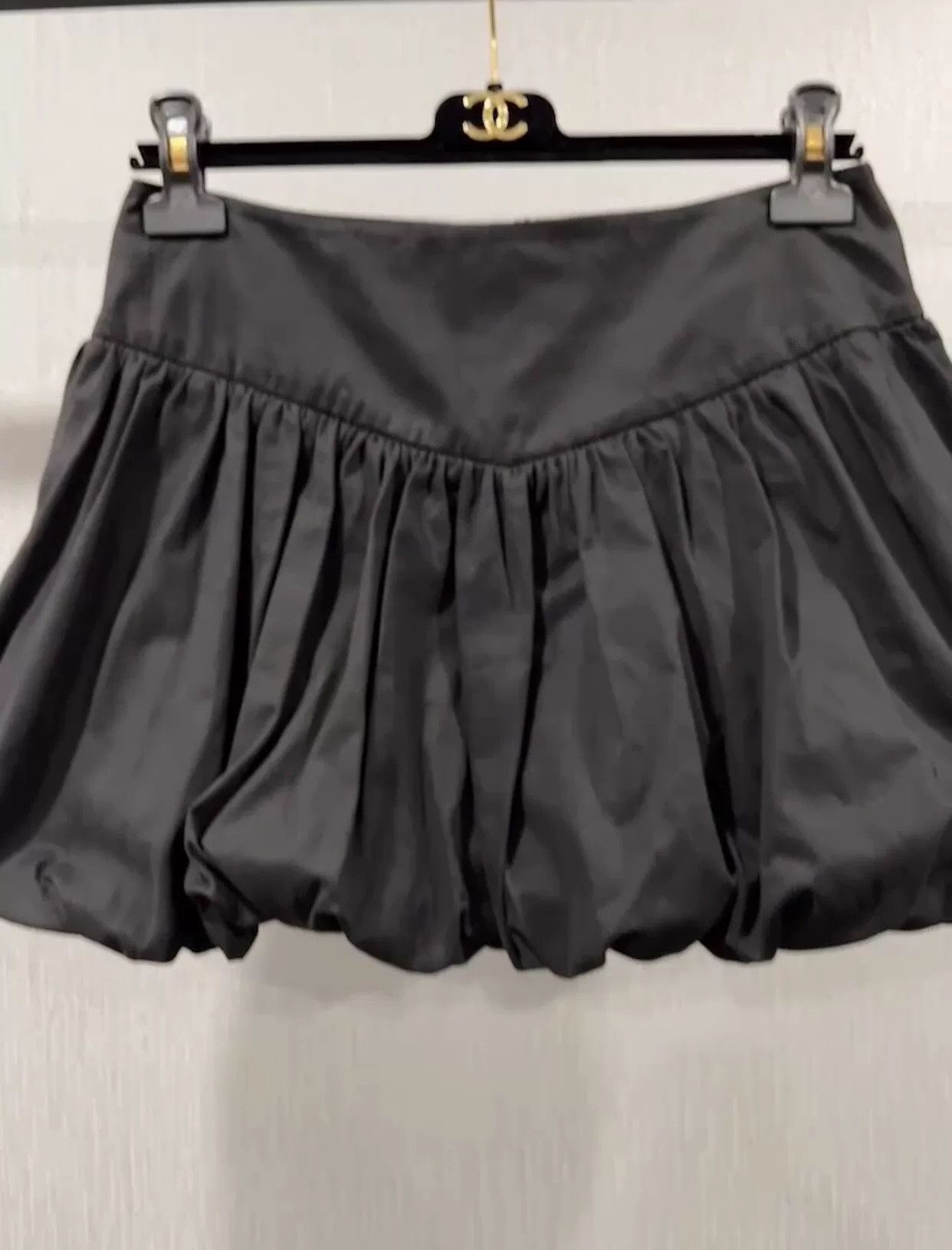 SAS xsasha collection black puffy short skirt pants Size 39" - 4 Thumbnail