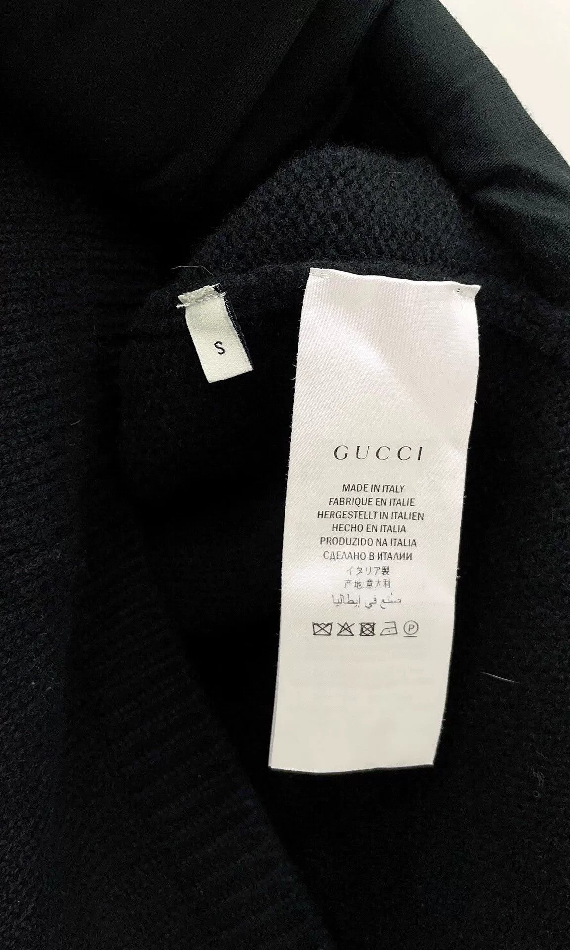 Gucci Gucci Leopard Embroidery Wool V-Neck Sweater Size US S / EU 44-46 / 1 - 8 Thumbnail