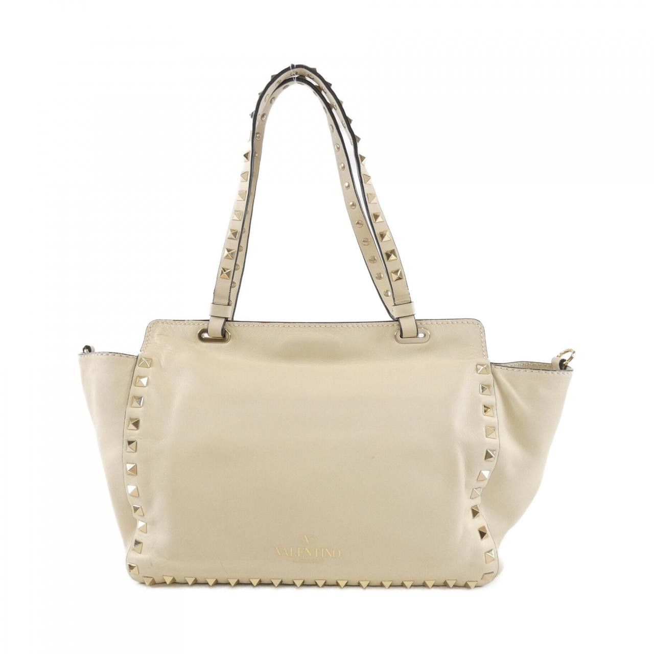 Valentino Valentino Valentino Garavani Leather Handbag Leather Shoulder Bag DUTY FREE for USA Size ONE SIZE - 2 Thumbnail