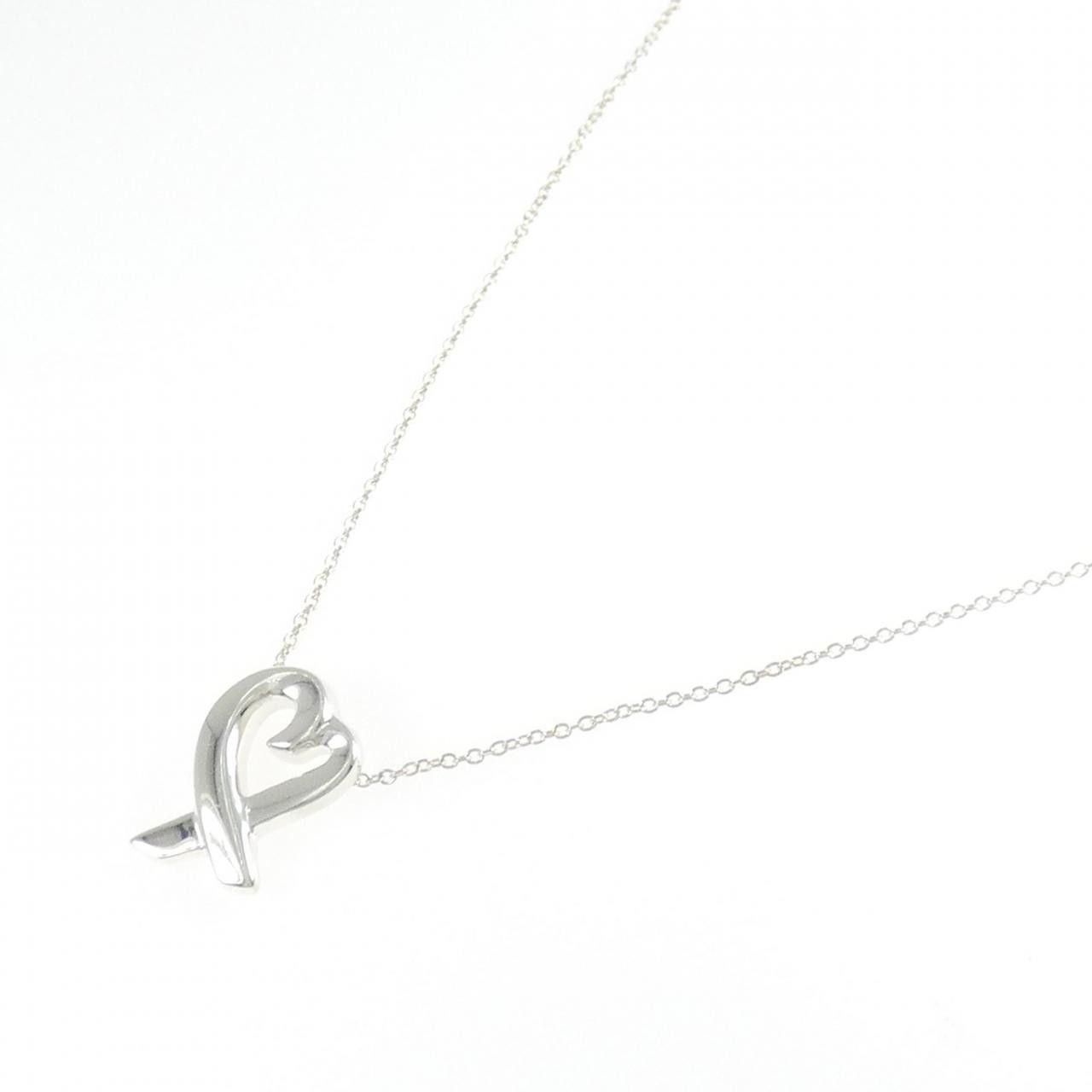 Tiffany & Co. Tiffany & Co. Tiffany Loving Heart Small 925 Silver Necklace Precious Metal Necklace 60022337 DUTY FREE for USA Size ONE SIZE - 2 Thumbnail