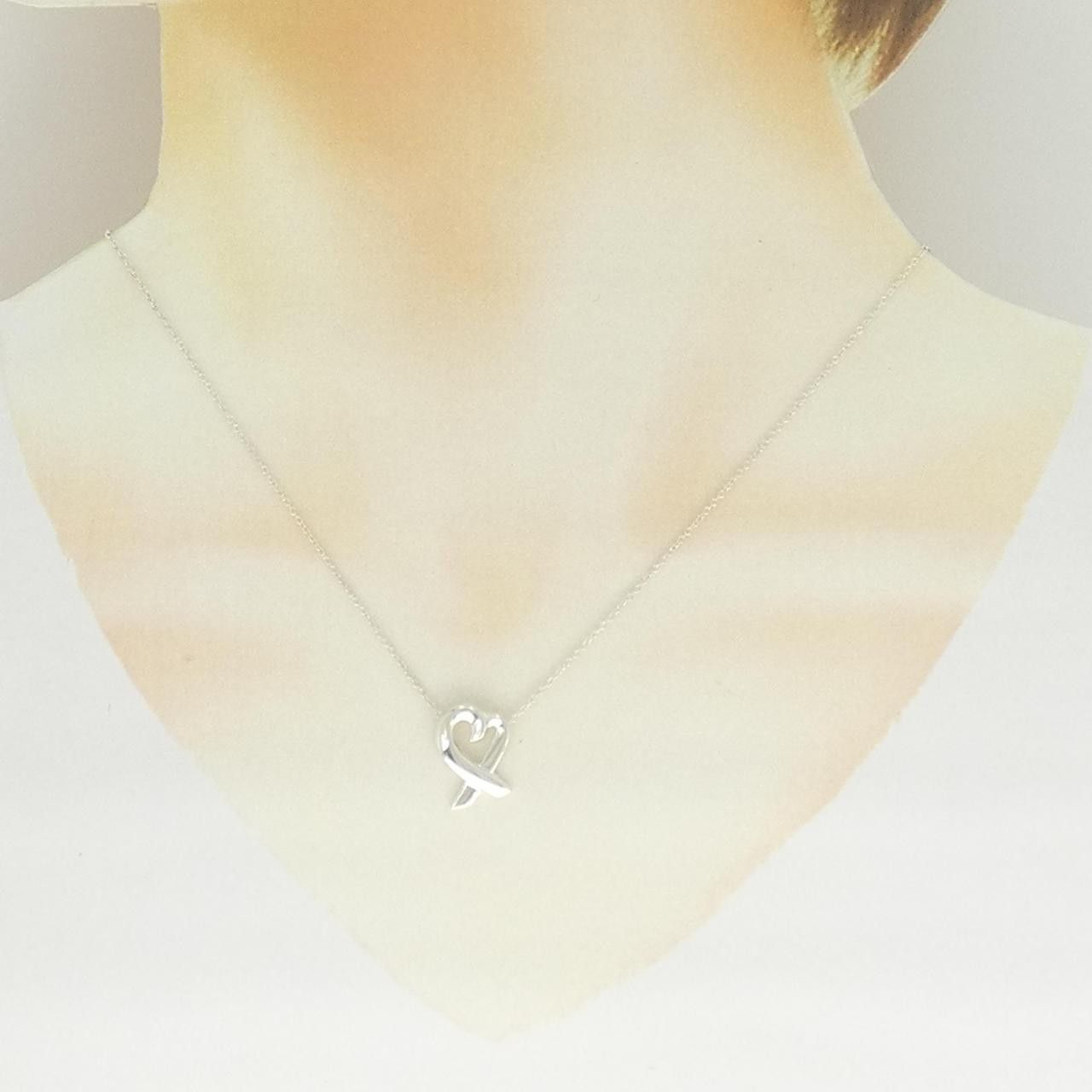 Tiffany & Co. Tiffany & Co. Tiffany Loving Heart Small 925 Silver Necklace Precious Metal Necklace 60022337 DUTY FREE for USA Size ONE SIZE - 6 Thumbnail