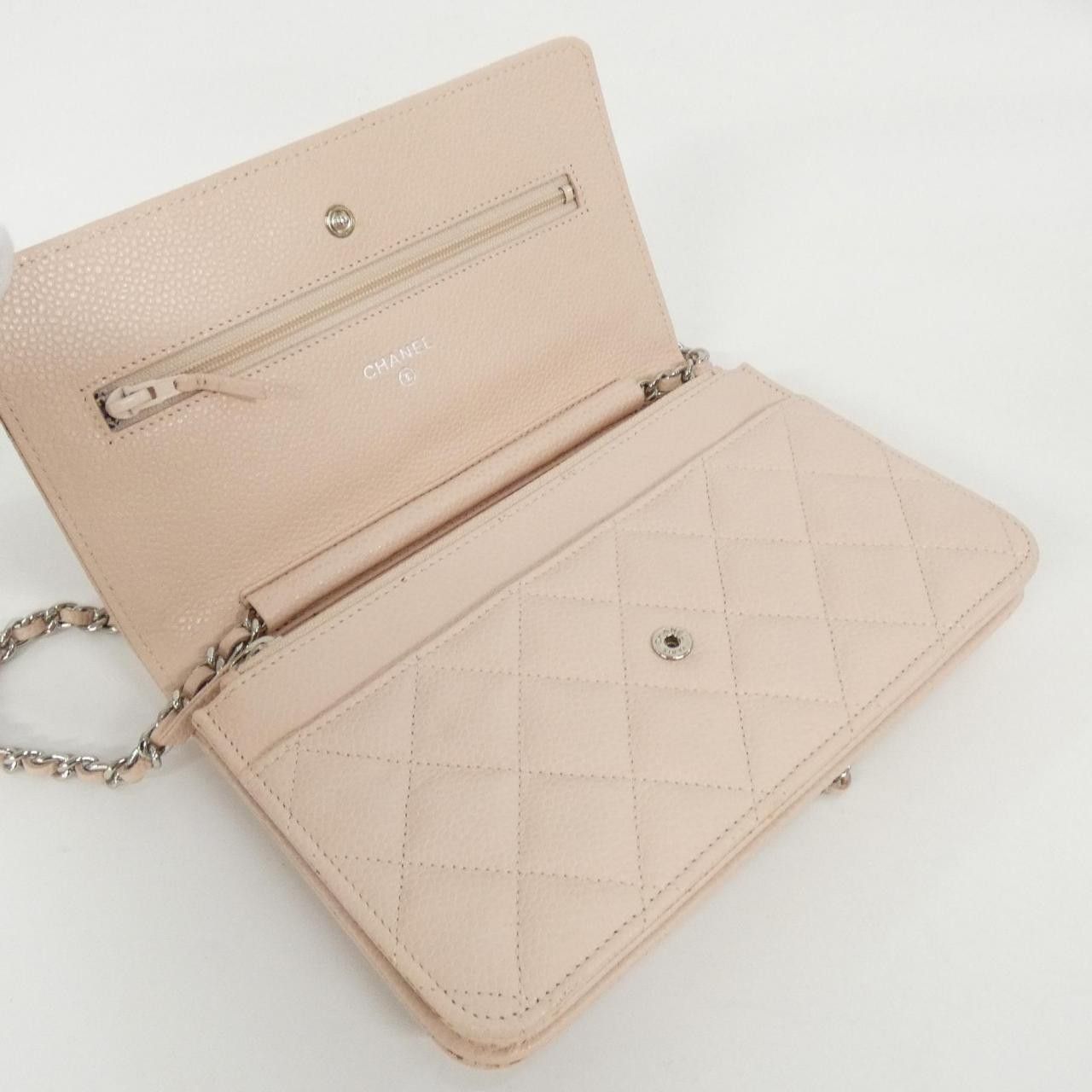 Chanel Chanel Chanel Timeless Classic Caviar Skin Wallet Leather Shoulder DUTY FREE for USA Size ONE SIZE - 7 Thumbnail