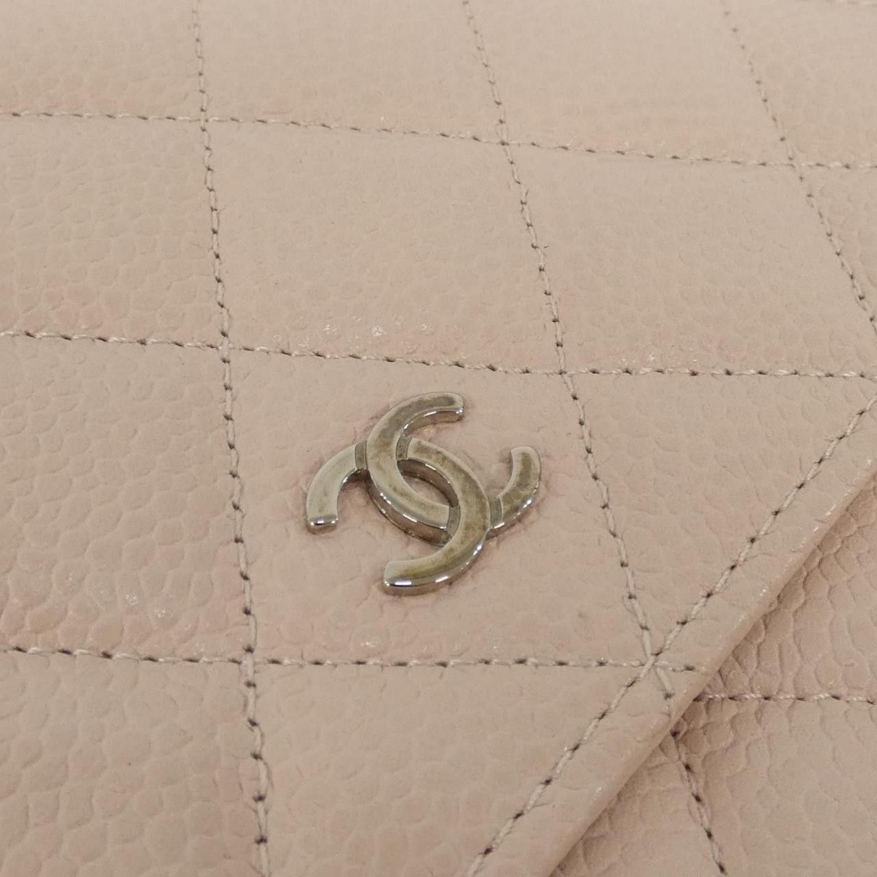 Chanel Chanel Chanel Timeless Classic Caviar Skin Wallet Leather Shoulder DUTY FREE for USA Size ONE SIZE - 5 Thumbnail