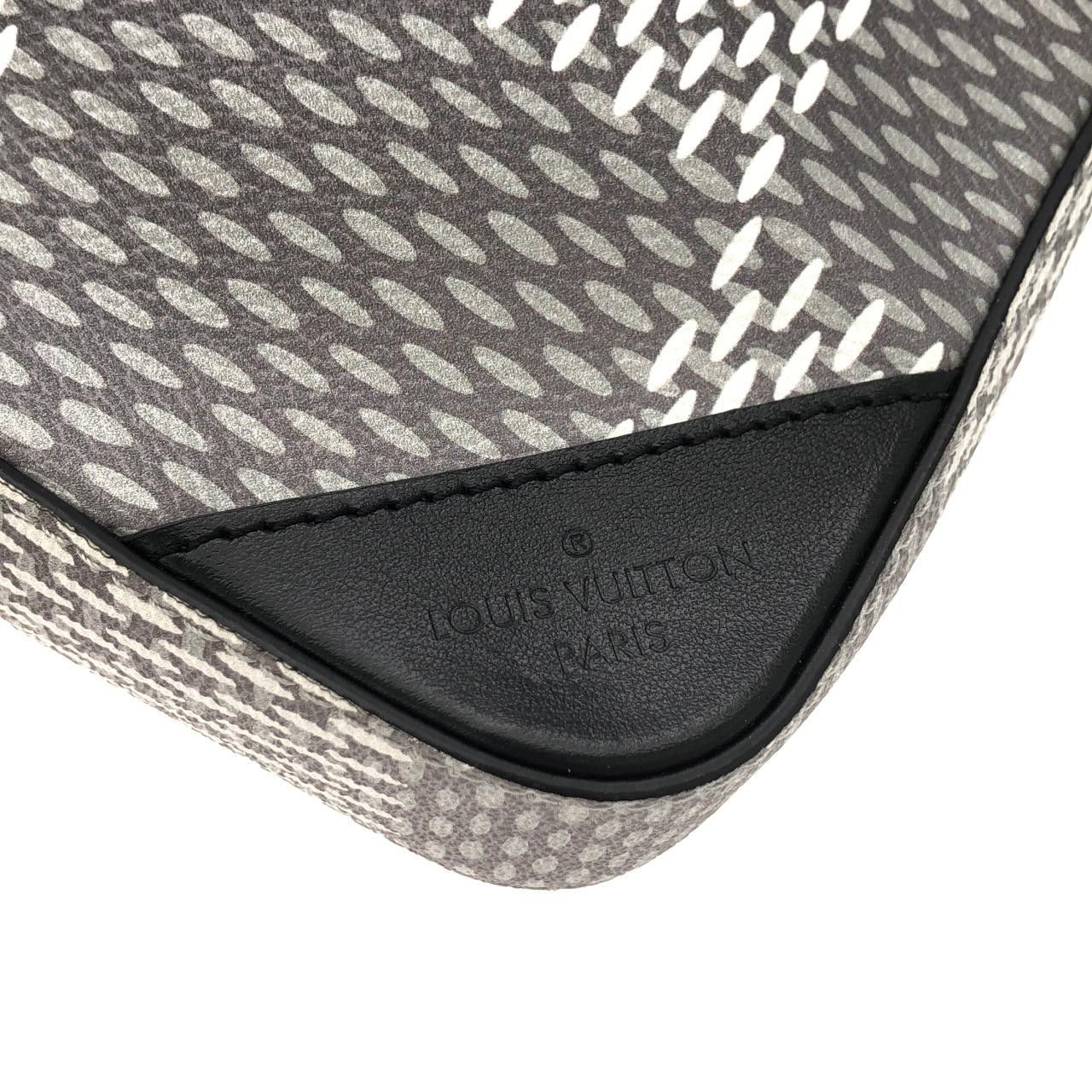 Louis Vuitton Louis Vuitton Louis Vuitton Damier Graphite 3D Messenger Bag Textile Shoulder Bag N50027 DUTY FREE for USA Size ONE SIZE - 5 Thumbnail