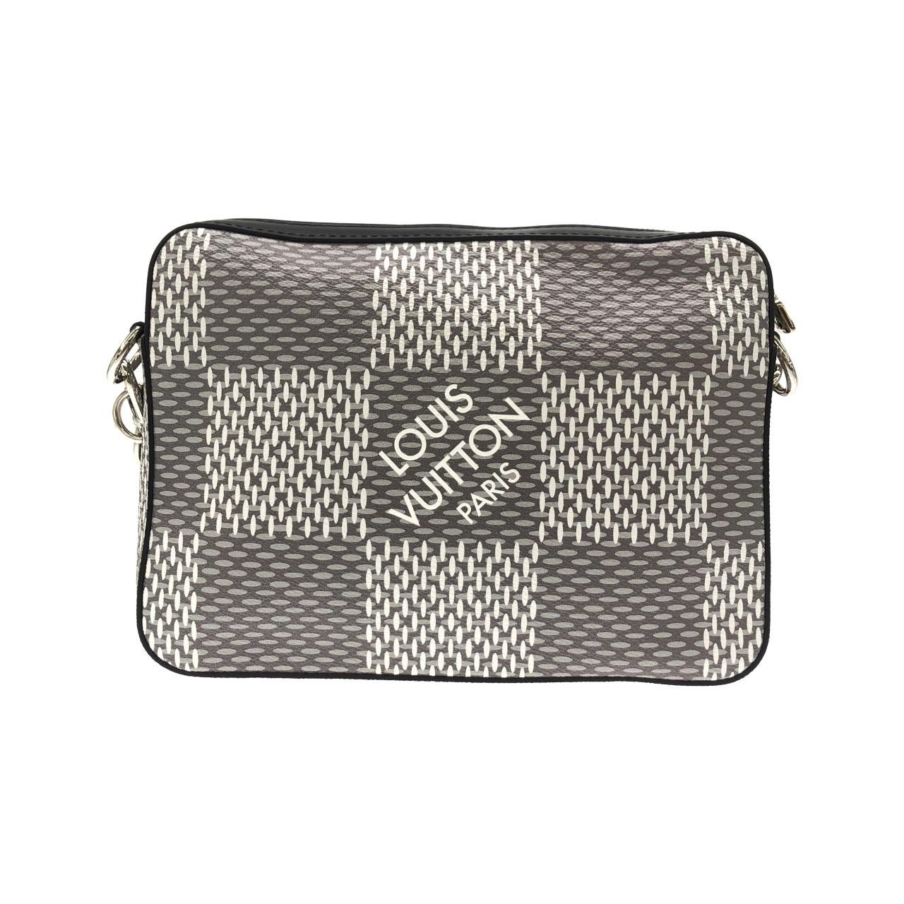 Louis Vuitton Louis Vuitton Louis Vuitton Damier Graphite 3D Messenger Bag Textile Shoulder Bag N50027 DUTY FREE for USA Size ONE SIZE - 2 Thumbnail