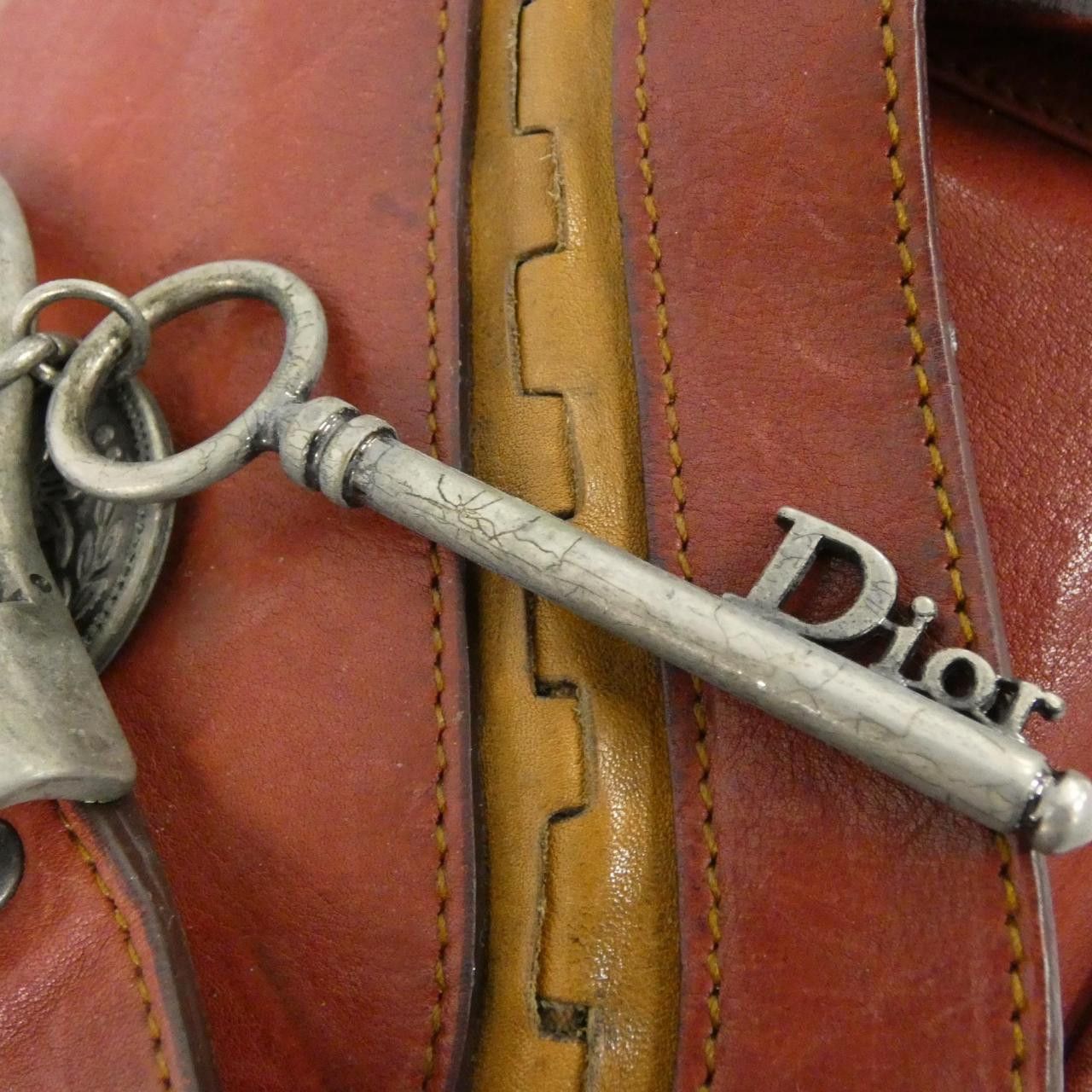 Dior Dior Christian Dior Leather Shoulder Bag Leather Shoulder Bag WAC44923 DUTY FREE for USA Size ONE SIZE - 6 Thumbnail
