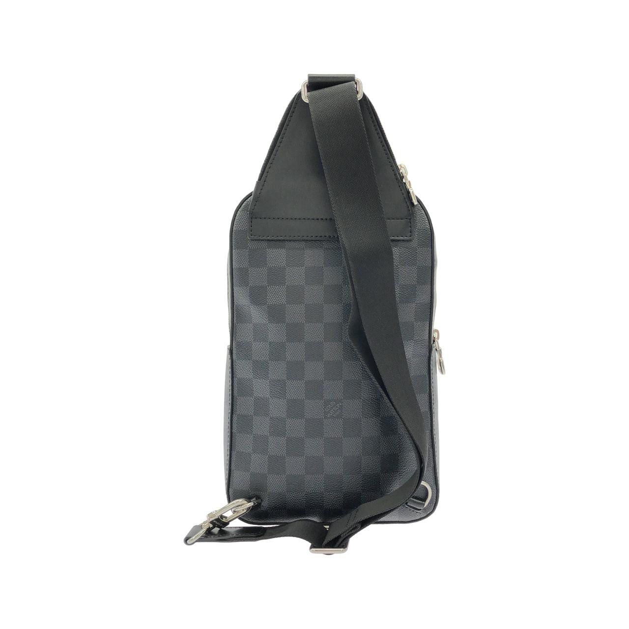 Louis Vuitton Louis Vuitton Louis Vuitton Avenue Sling Bag Damier Graphite Shoulder Bag Textile Shoulder Bag N45302 DUTY FREE for USA Size ONE SIZE - 2 Thumbnail