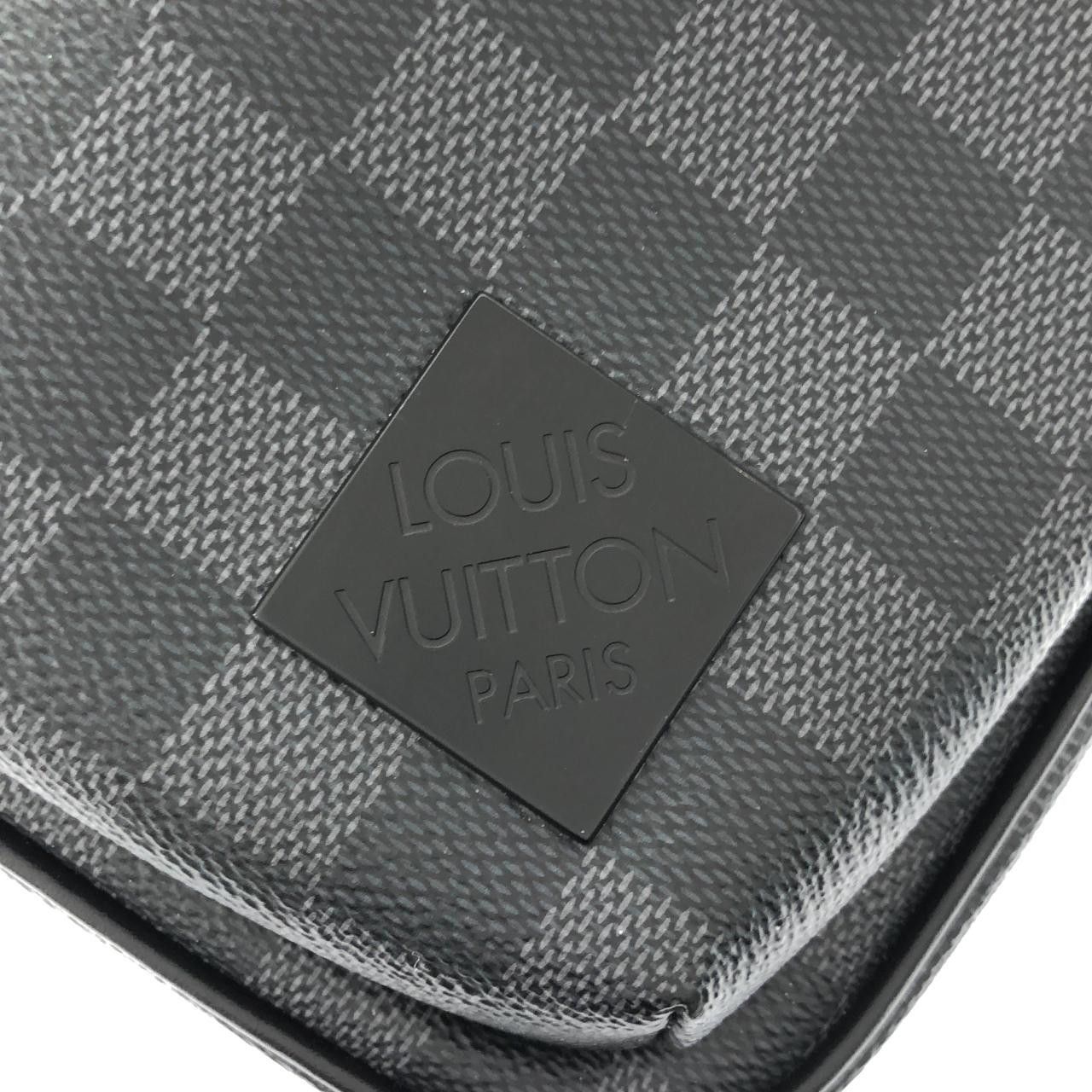 Louis Vuitton Louis Vuitton Louis Vuitton Avenue Sling Bag Damier Graphite Shoulder Bag Textile Shoulder Bag N45302 DUTY FREE for USA Size ONE SIZE - 6 Thumbnail