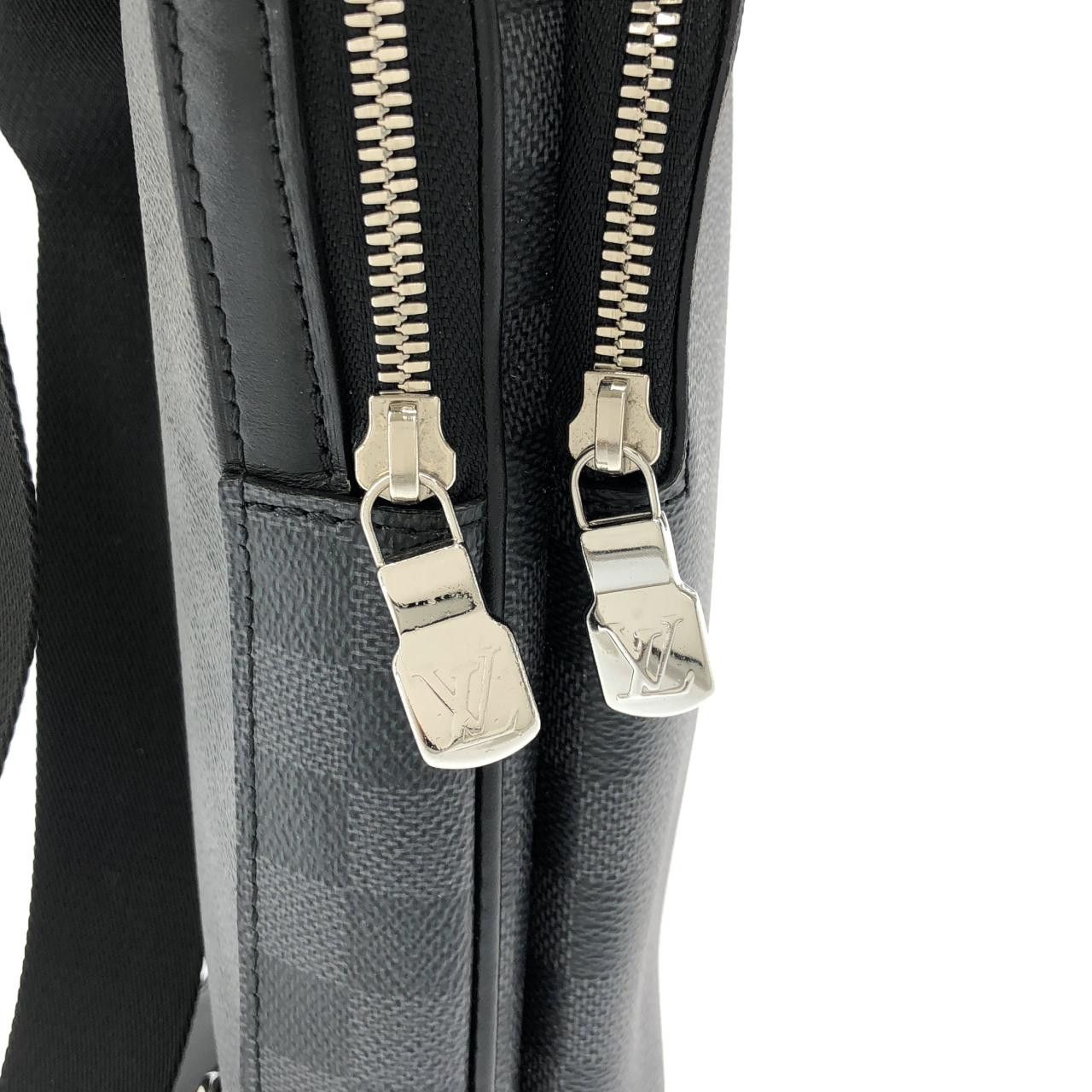Louis Vuitton Louis Vuitton Louis Vuitton Avenue Sling Bag Damier Graphite Shoulder Bag Textile Shoulder Bag N45302 DUTY FREE for USA Size ONE SIZE - 4 Thumbnail