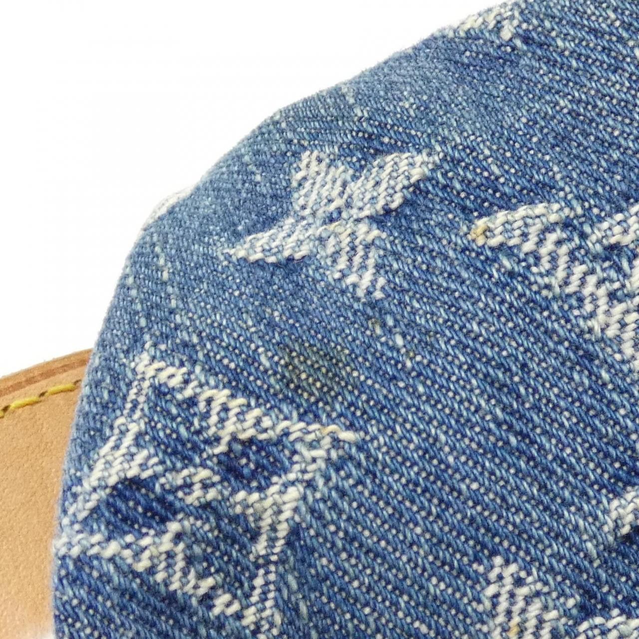 Louis Vuitton Louis Vuitton Louis Vuitton Monogram Denim Shoulder Bag Textile Shoulder Bag M95048 DUTY FREE for USA Size ONE SIZE - 8 Thumbnail