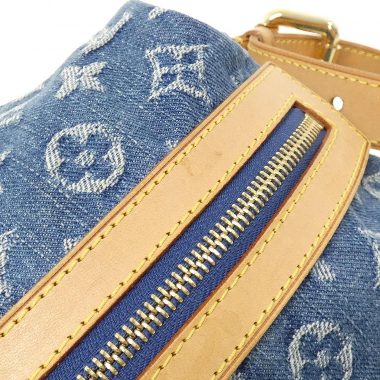 Louis Vuitton Louis Vuitton Louis Vuitton Monogram Denim Shoulder Bag Textile Shoulder Bag M95048 DUTY FREE for USA Size ONE SIZE - 5 Thumbnail