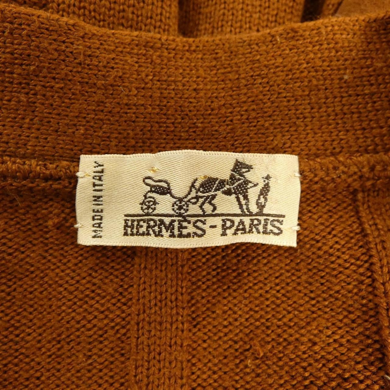 Hermes Hermes Hermes Cashmere Blend Cardigan Textile Tops DUTY FREE for USA Size ONE SIZE - 5 Thumbnail
