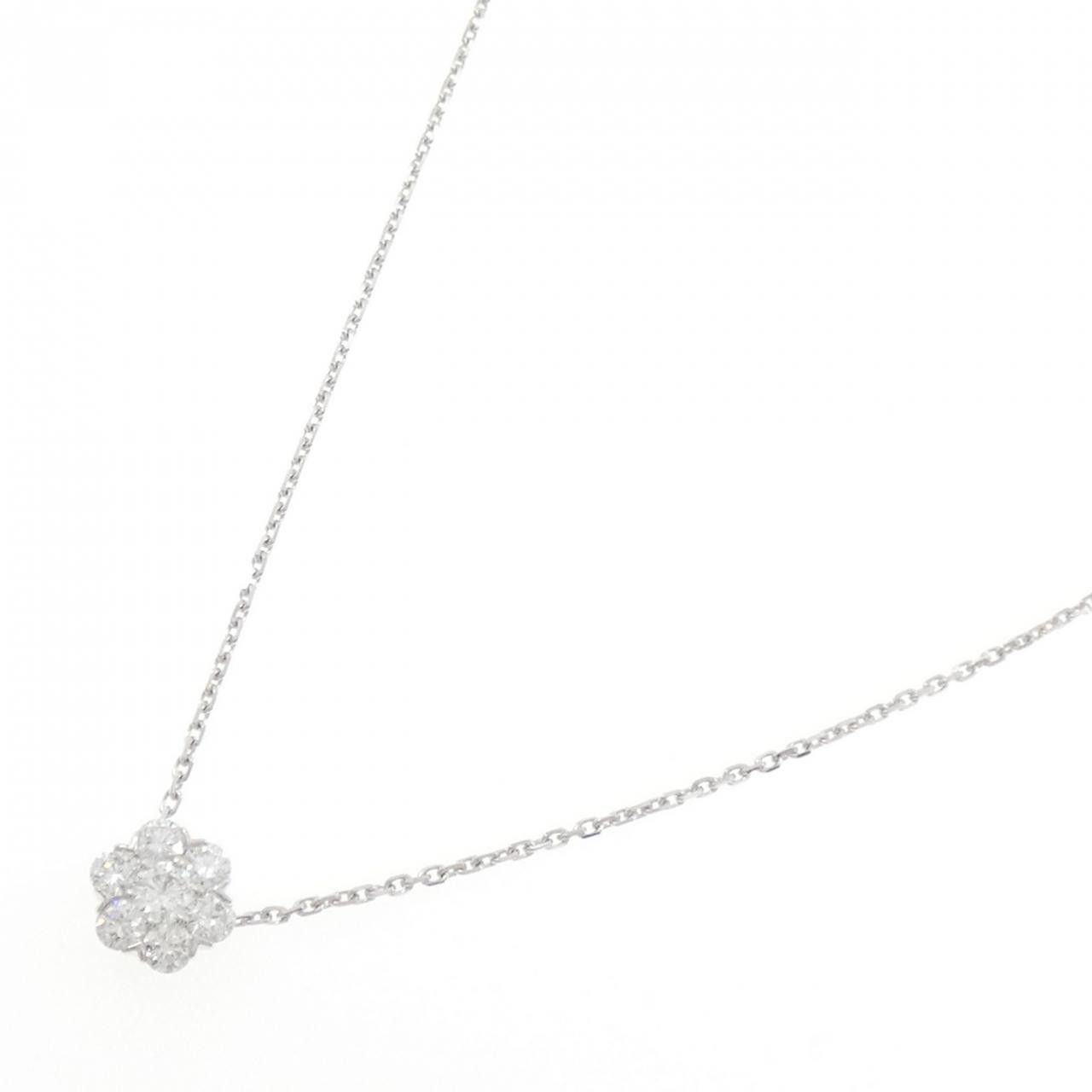 Van Cleef & Arpels Van Cleef & Arpels Van Cleef & Arpels Frivole Au750 White Gold Diamond Necklace Precious Metal Necklace DUTY FREE for USA Size ONE SIZE - 2 Thumbnail