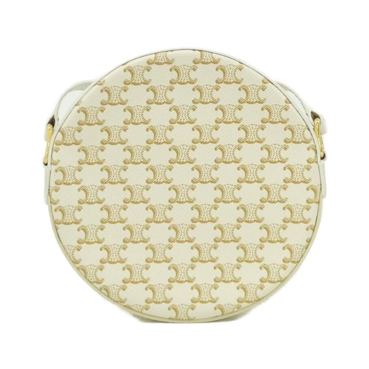 Celine Celine Celine Triomphe Canvas Lamb Shoulder Bag Leather Shoulder Bag 10G342CAM DUTY FREE for USA Size ONE SIZE - 2 Thumbnail