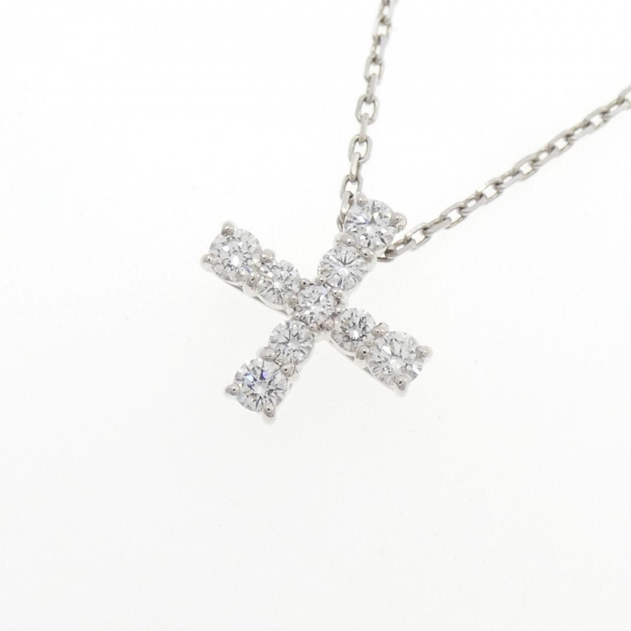 Mikimoto Mikimoto Mikimoto Au750 Diamond Necklace Precious Metal Necklace DUTY FREE for USA Size ONE SIZE - 3 Thumbnail