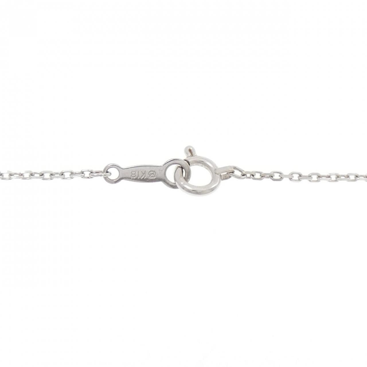 Mikimoto Mikimoto Mikimoto Au750 Diamond Necklace Precious Metal Necklace DUTY FREE for USA Size ONE SIZE - 5 Thumbnail