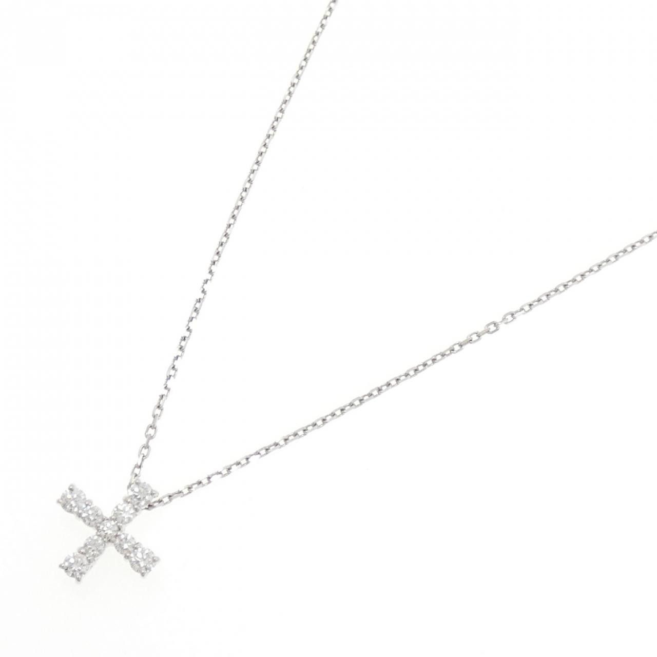 Mikimoto Mikimoto Mikimoto Au750 Diamond Necklace Precious Metal Necklace DUTY FREE for USA Size ONE SIZE - 2 Thumbnail