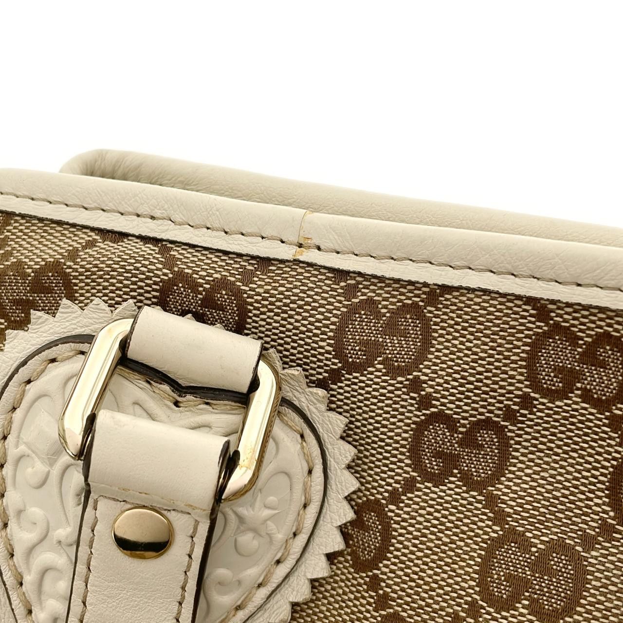 Gucci Gucci Gucci GG Canvas Shoulder Bag Textile Handbag 211955 DUTY FREE for USA Size ONE SIZE - 6 Thumbnail