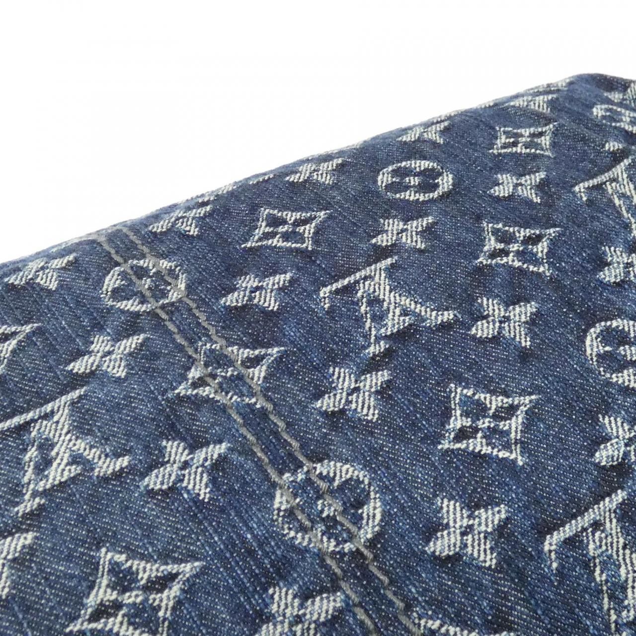 Louis Vuitton Louis Vuitton Louis Vuitton Monogram Denim Shoulder Bag Textile Shoulder Bag M40493 DUTY FREE for USA Size ONE SIZE - 6 Thumbnail