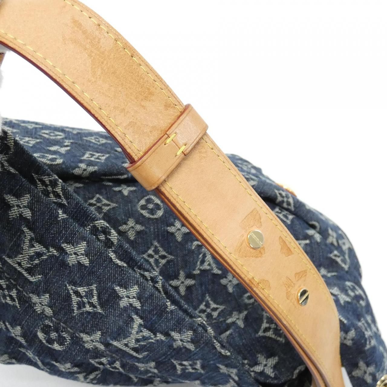 Louis Vuitton Louis Vuitton Louis Vuitton Monogram Denim Shoulder Bag Textile Shoulder Bag M40493 DUTY FREE for USA Size ONE SIZE - 7 Thumbnail