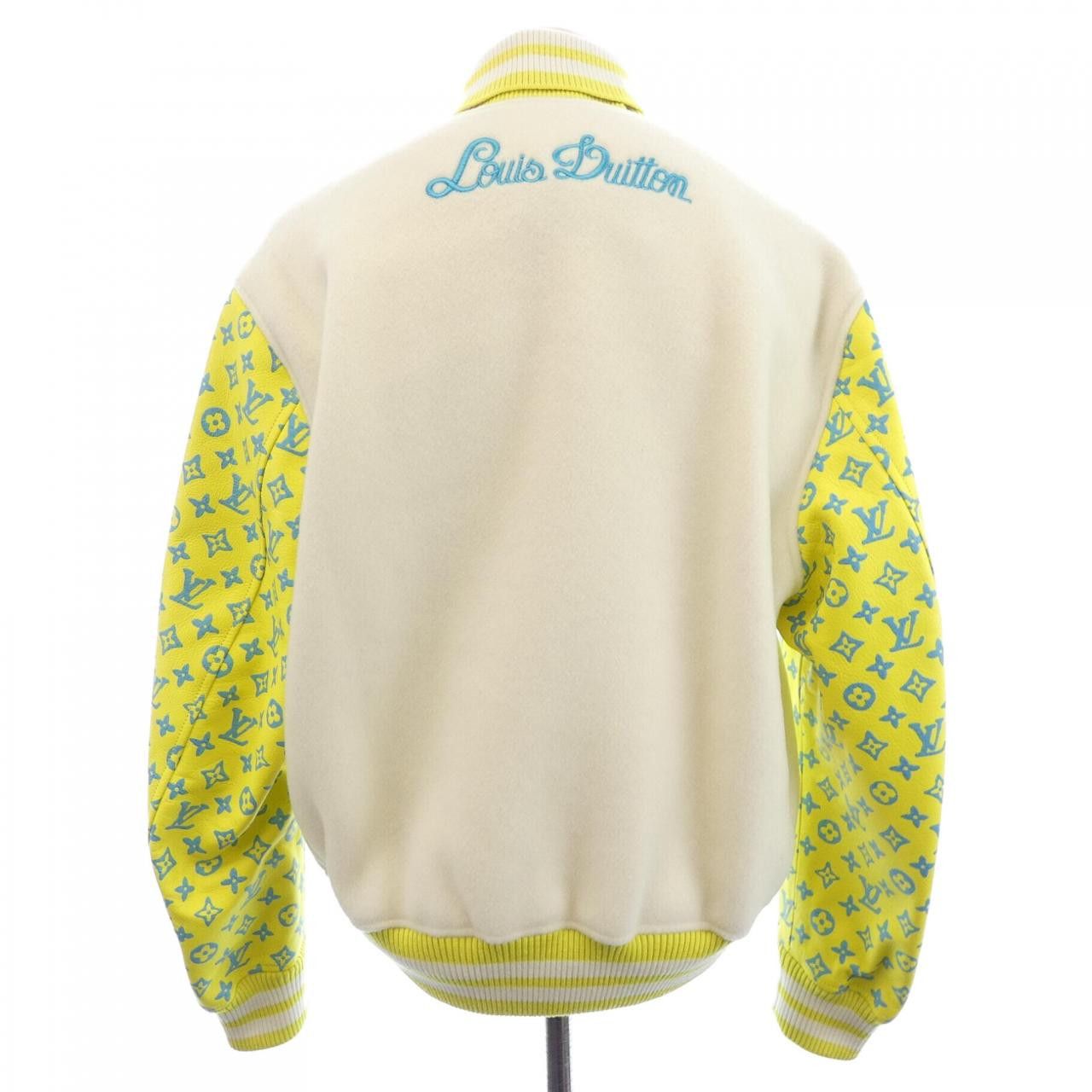 Louis Vuitton Louis Vuitton Louis Vuitton Monogram Playground Varsity Blouson Textile Outerwear HOL62EYJ3 DUTY FREE for USA Size ONE SIZE - 2 Thumbnail