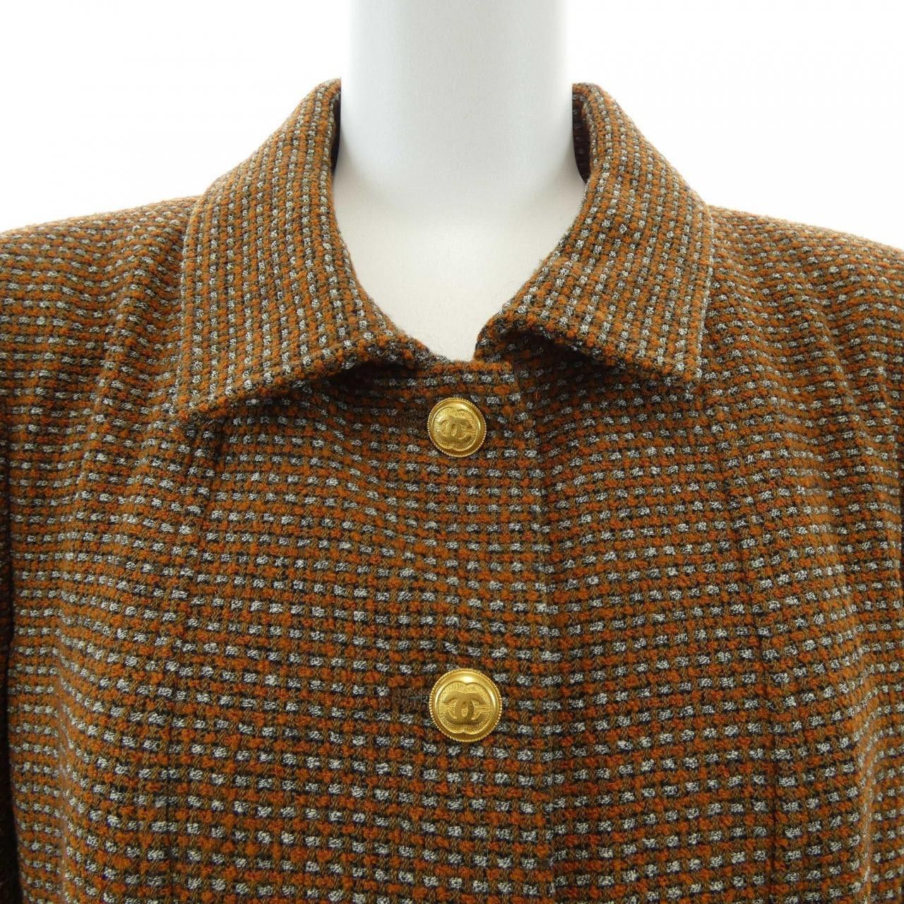 Chanel Chanel Chanel Jacket Textile Outerwear P08098V04984 DUTY FREE for USA Size ONE SIZE - 5 Thumbnail
