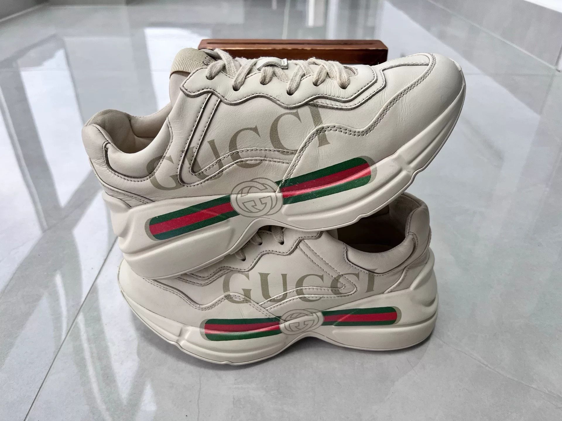 Gucci Gucci Lowtop Sneakers it_35-5 Women Size US 5.5 / IT 35.5 - 2 Thumbnail