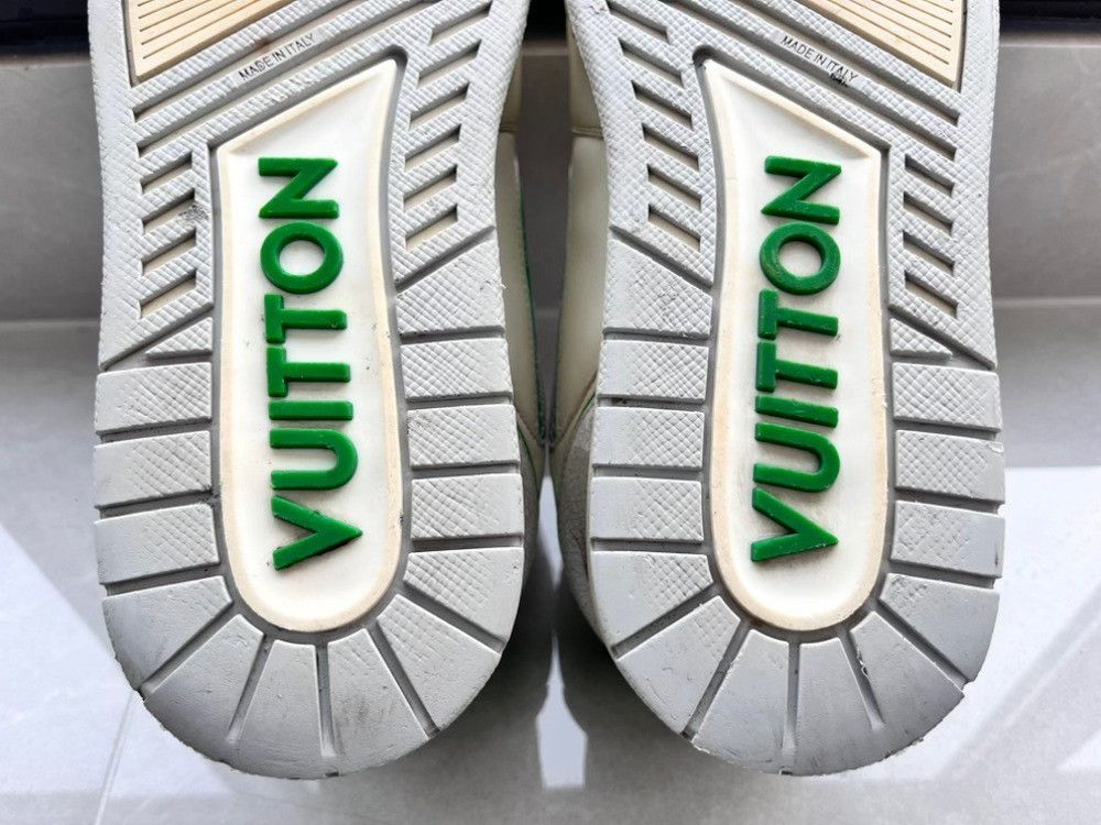 Louis Vuitton Louis Vuitton Training Green Lowtop Sneakers 8 Men Size US 8 / EU 41 - 9 Thumbnail
