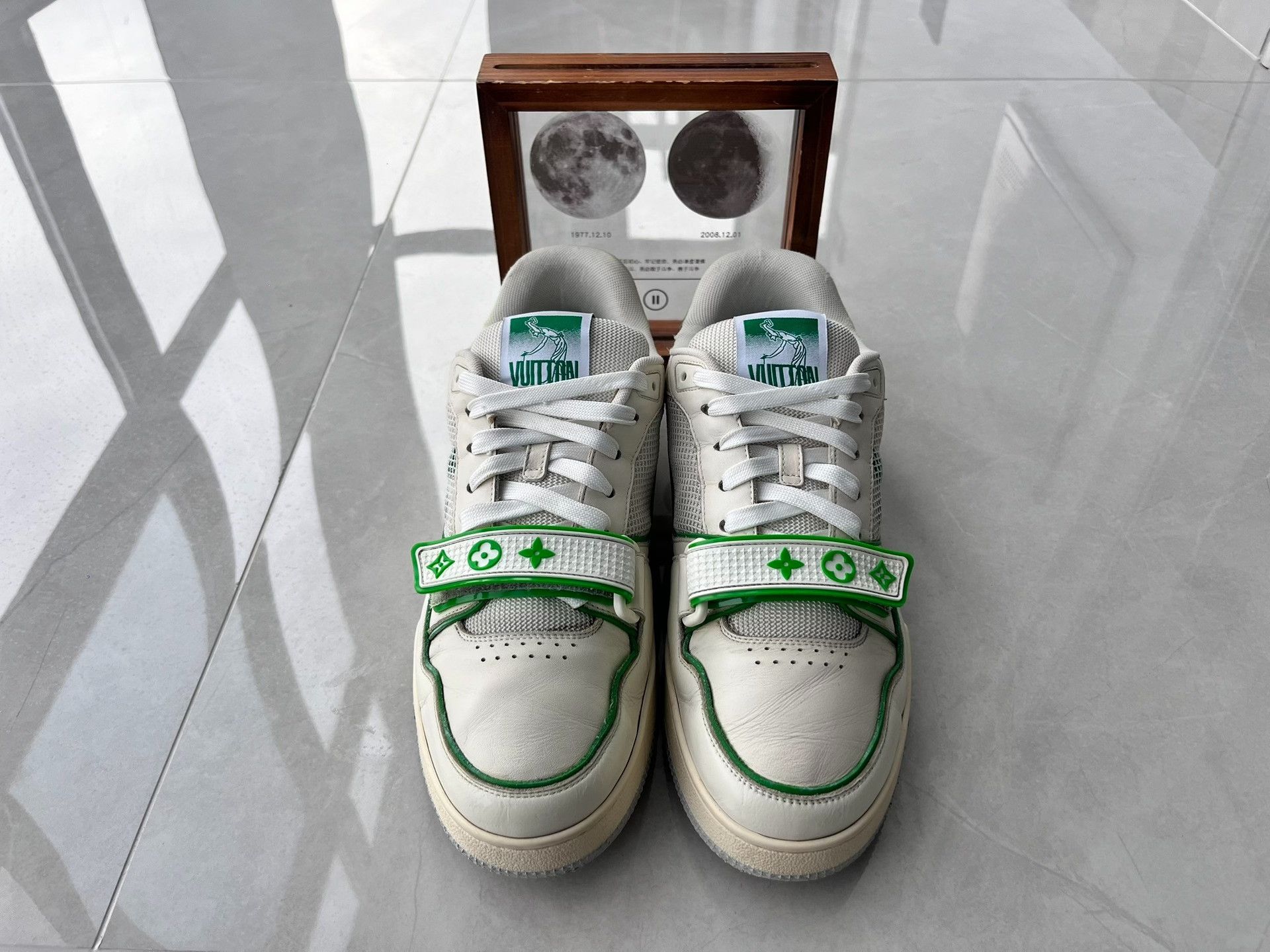 Louis Vuitton Louis Vuitton Training Green Lowtop Sneakers 8 Men Size US 8 / EU 41 - 4 Thumbnail