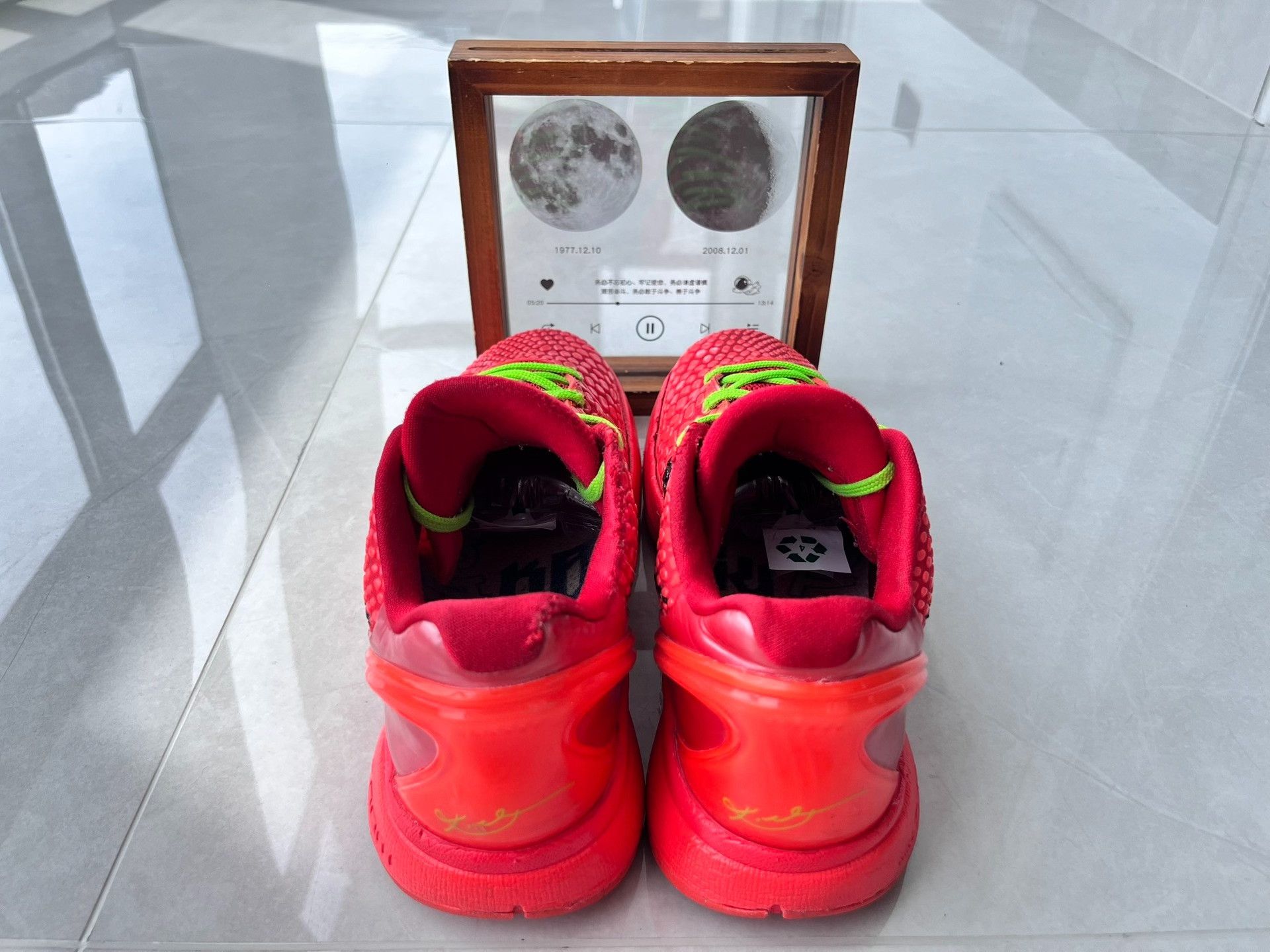 Nike Nike KOBE6 Red Lowtop Sneakers 9 Men Size US 9 / EU 42 - 5 Thumbnail