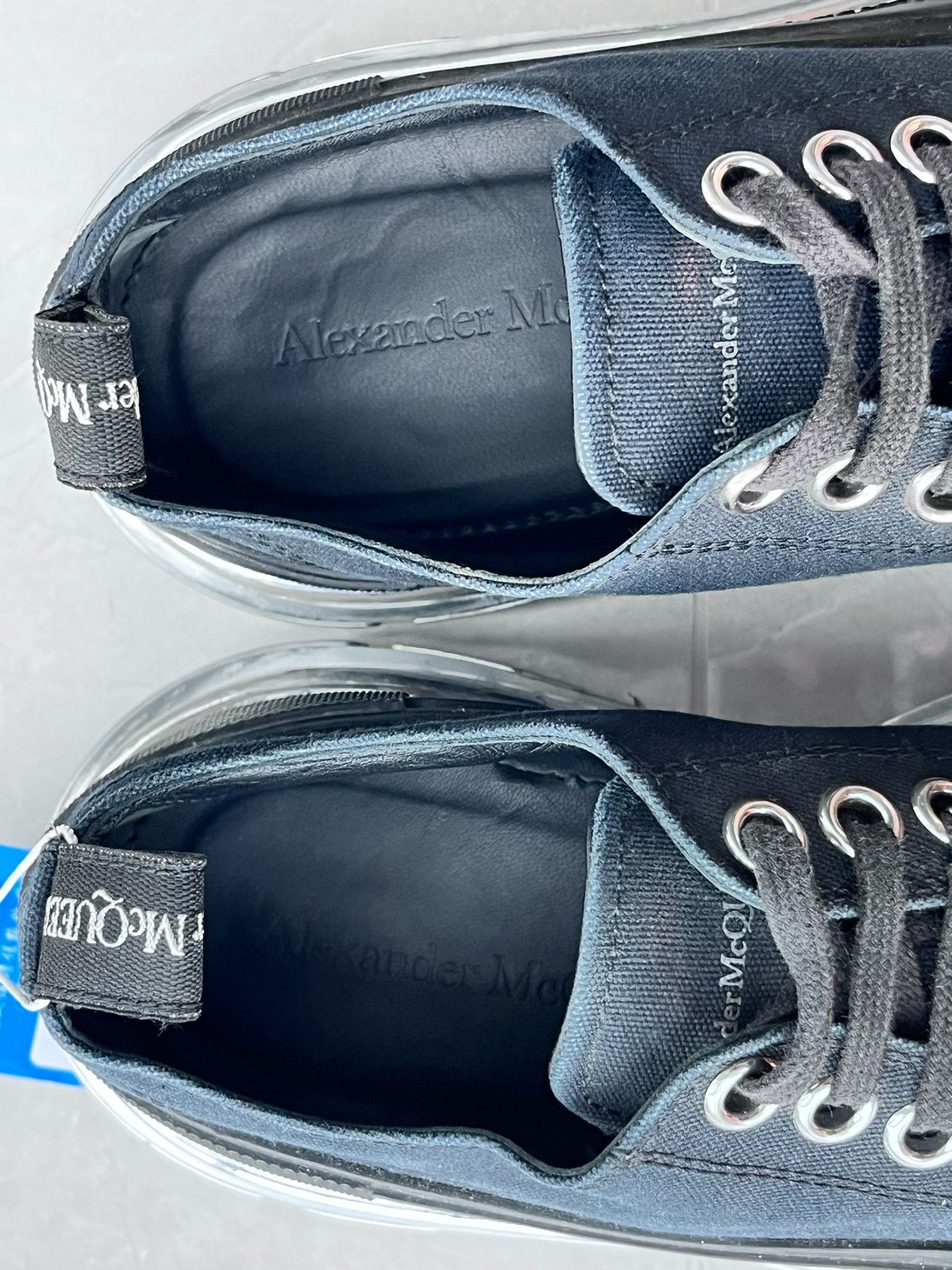 Alexander McQueen Alexander McQueen Black Lowtop Sneakers it_38 Women Size US 8 / IT 38 - 6 Thumbnail