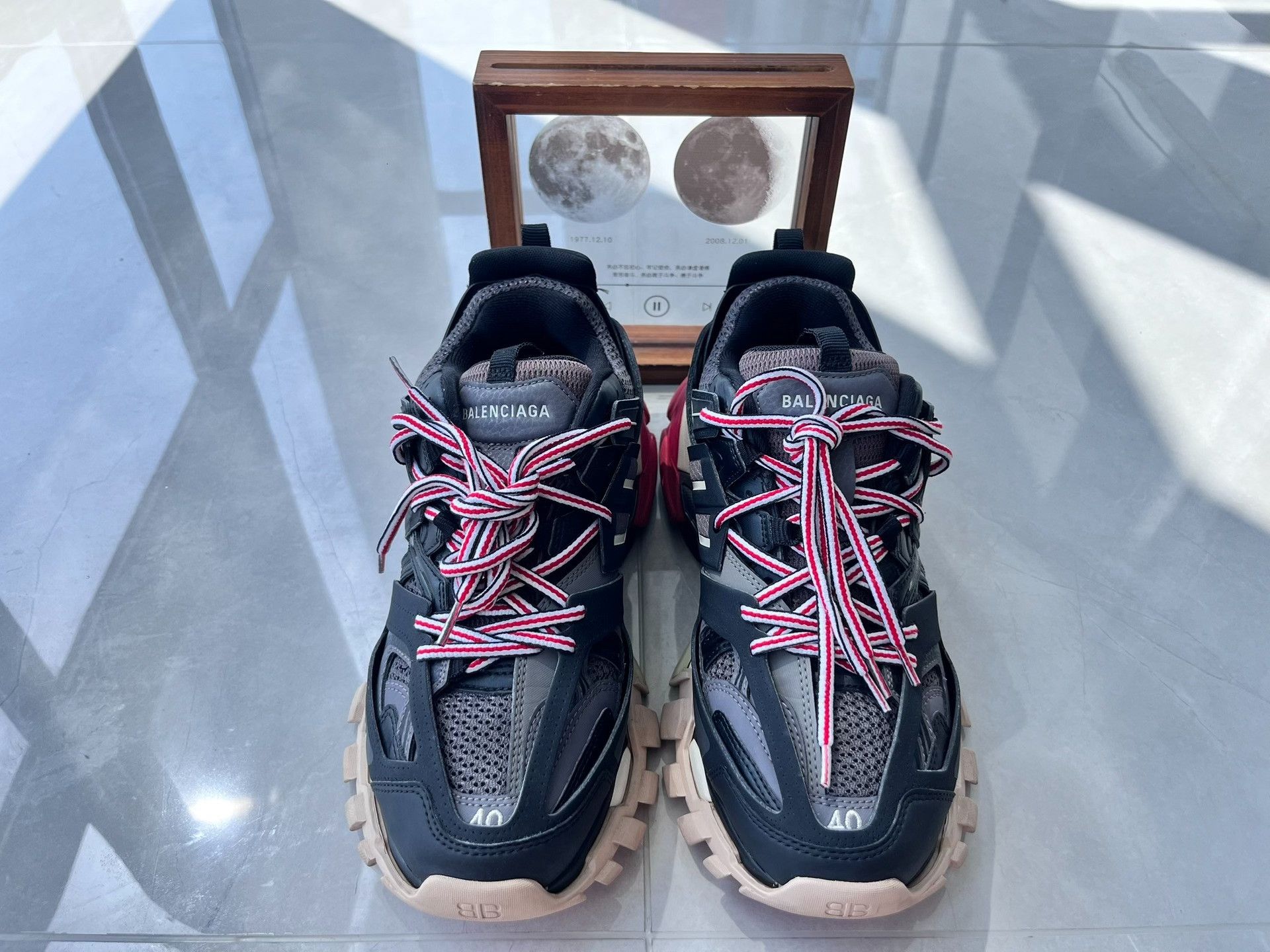 Balenciaga Balenciaga Black Lowtop Sneakers it_40 Women Size US 10 / IT 40 - 4 Thumbnail