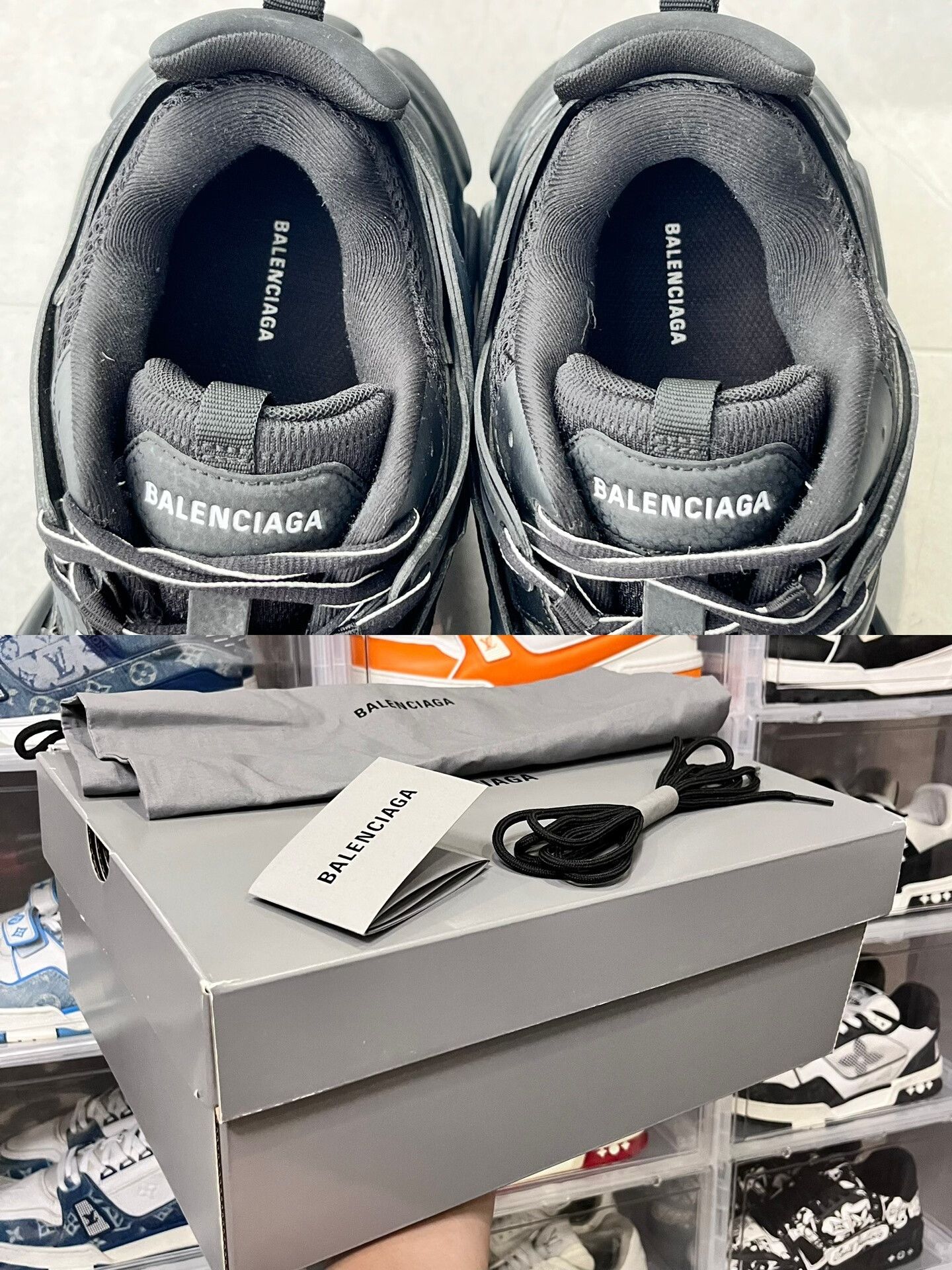 Balenciaga Balenciaga Black Lowtop Sneakers 10 Men Size US 10 / EU 43 - 9 Thumbnail