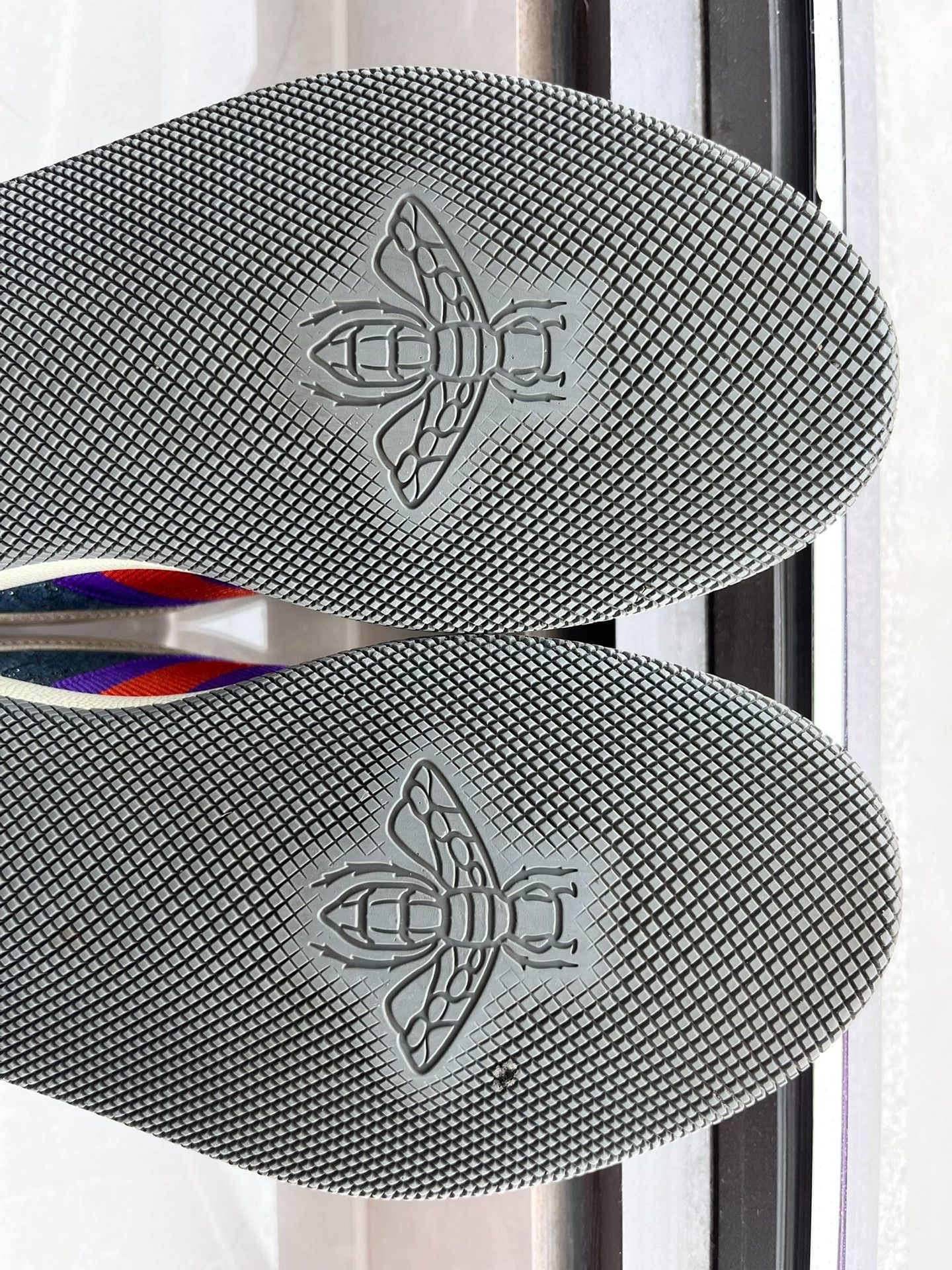 Gucci Gucci Blue Lowtop Sneakers 5 Men Size US 5 / EU 37 - 7 Thumbnail