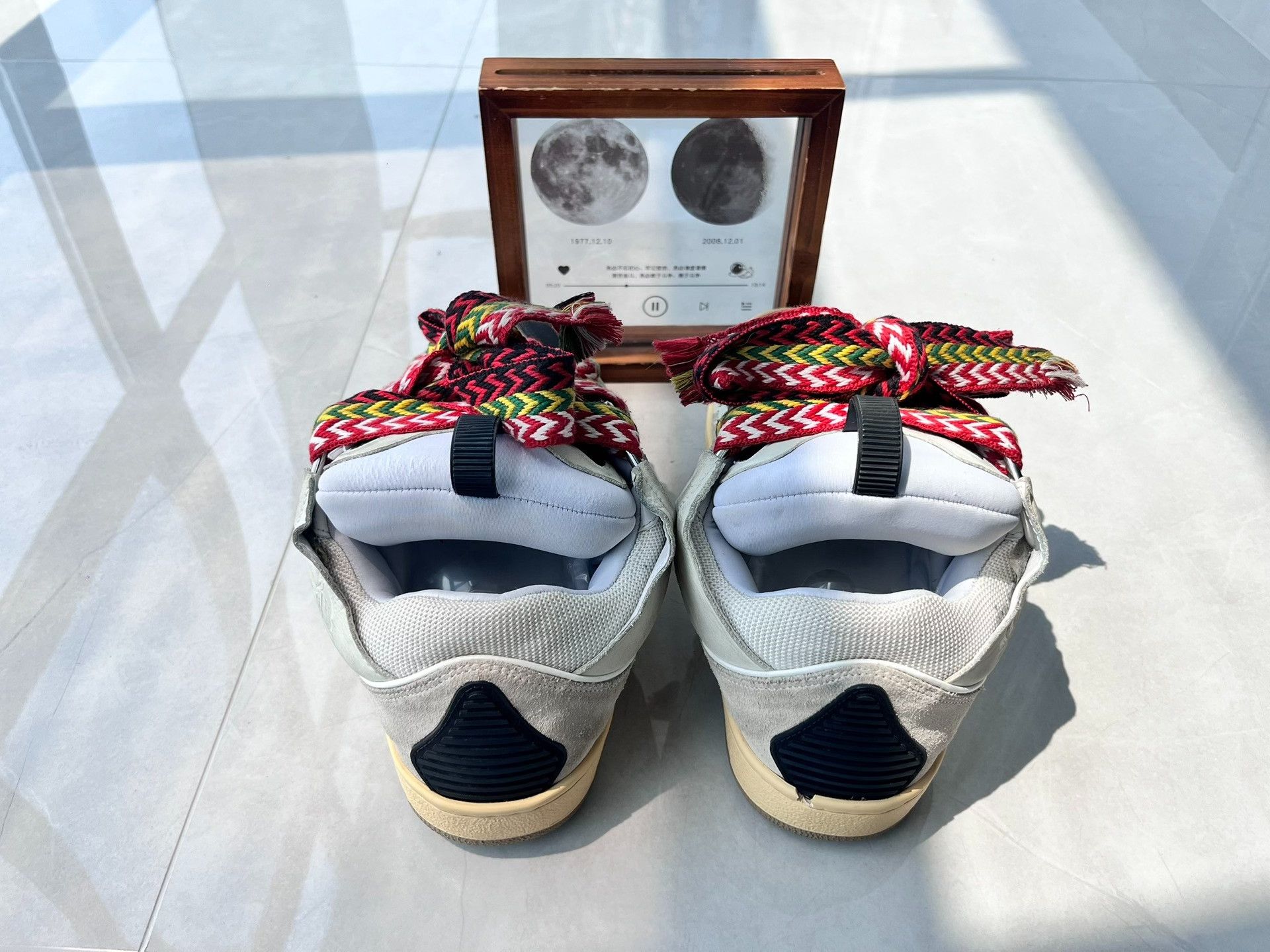 Lanvin Lanvin Patchwork White Lowtop Sneakers 9 Men Size US 9 / EU 42 - 5 Thumbnail