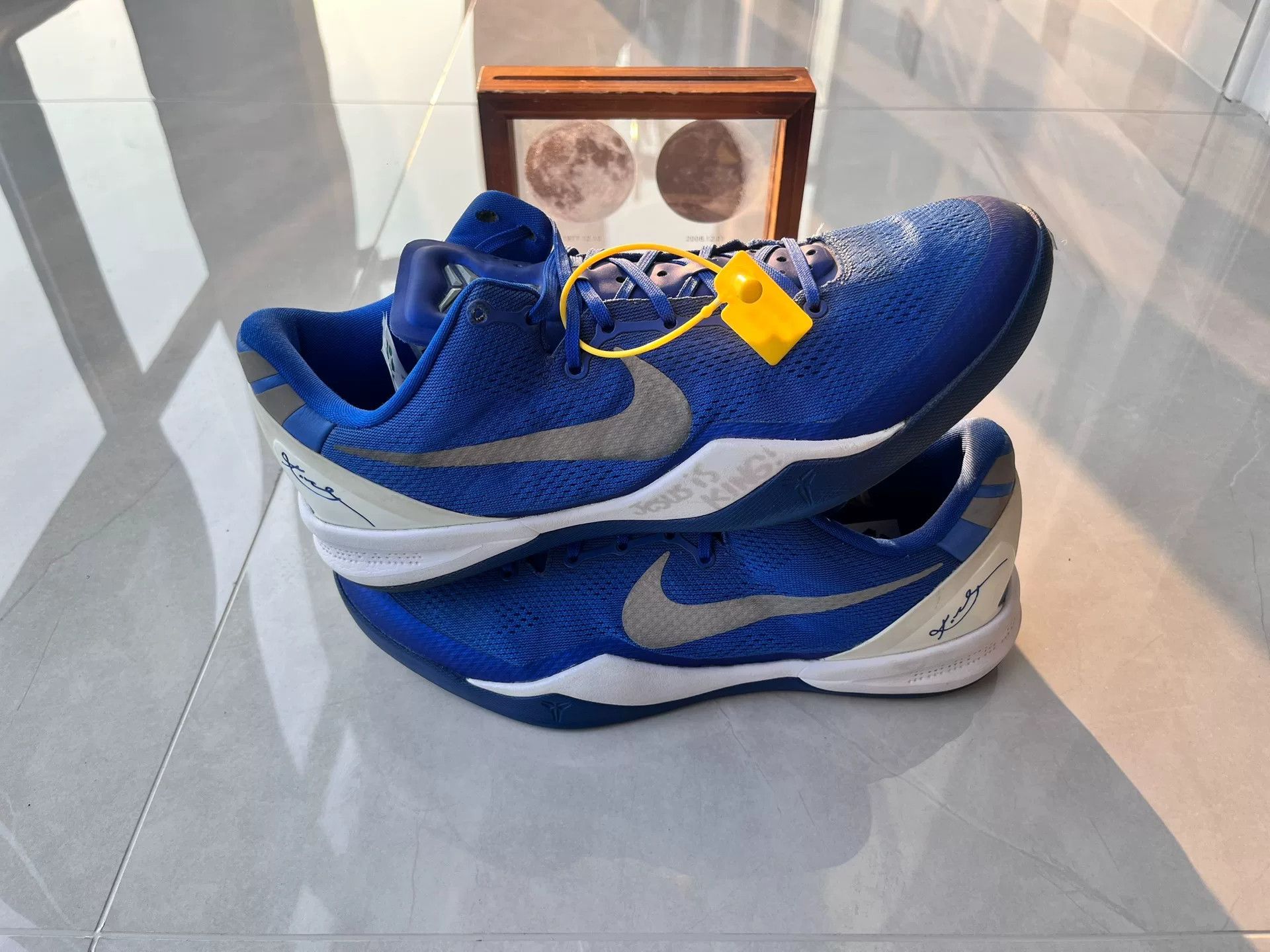 Nike Nike KOBE8 Blue Lowtop Sneakers 12 Men Size US 12 / EU 45 - 2 Thumbnail