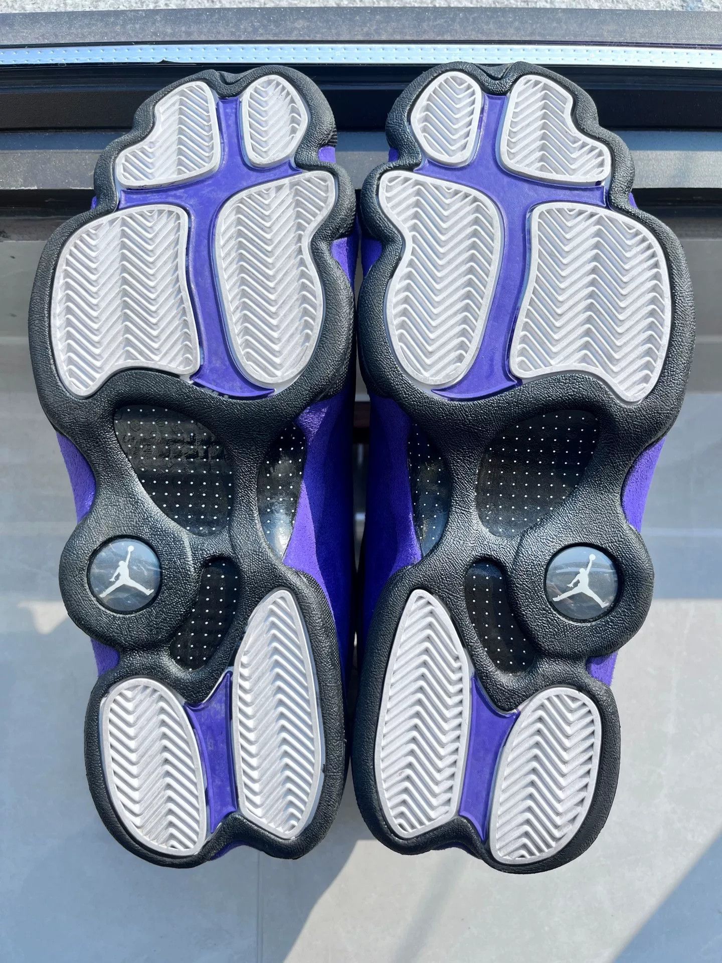 Nike Nike AJ13 Purple Lowtop Sneakers 9 Men Size US 9 / EU 42 - 6 Thumbnail