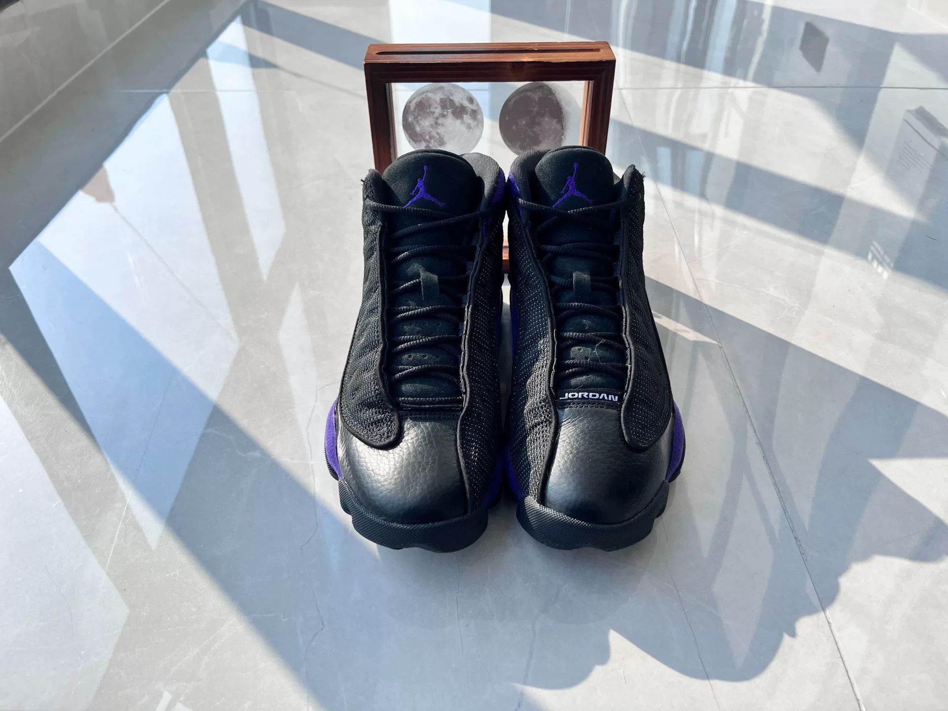 Nike Nike AJ13 Purple Lowtop Sneakers 9 Men Size US 9 / EU 42 - 4 Thumbnail