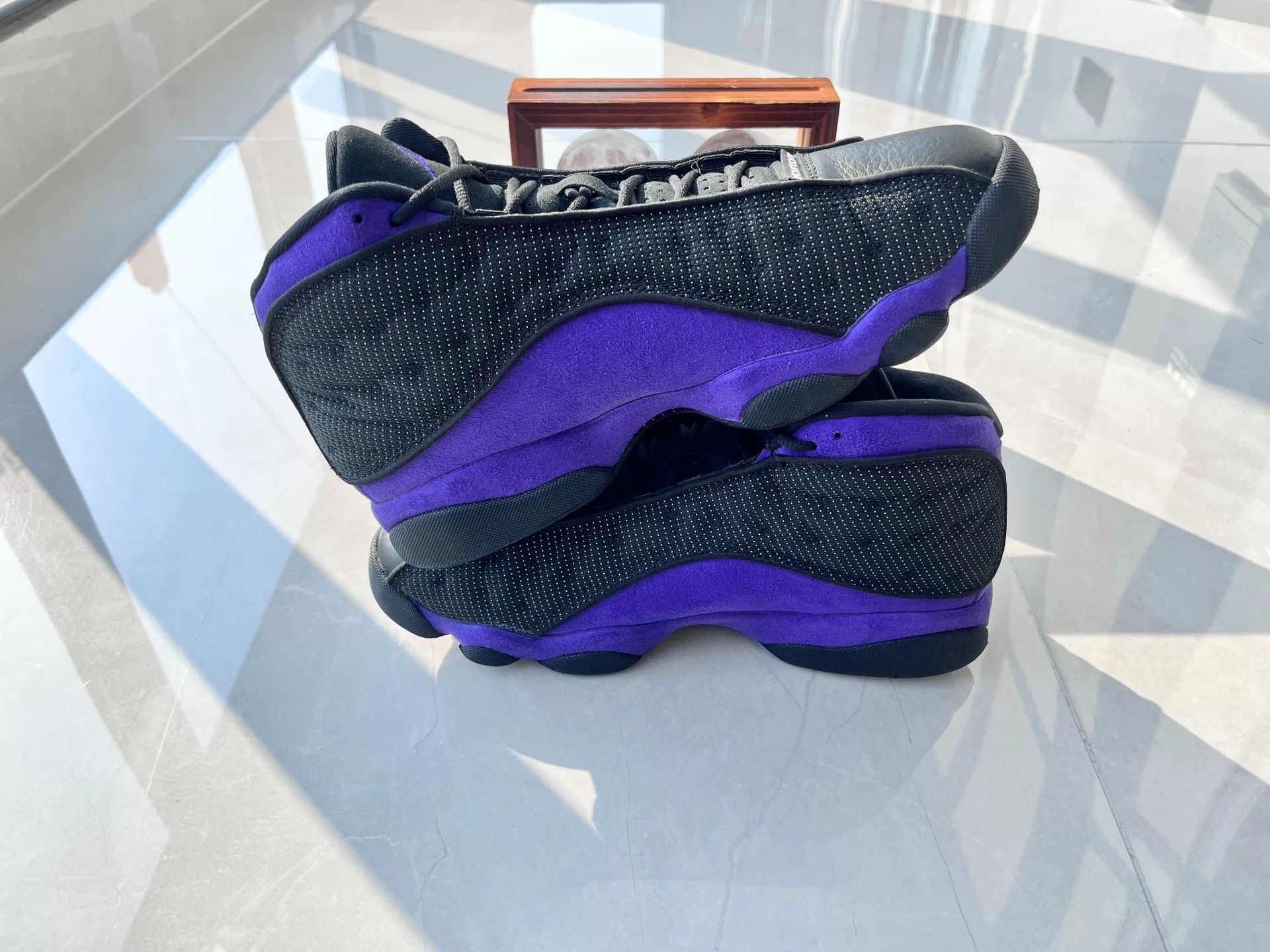 Nike Nike AJ13 Purple Lowtop Sneakers 9 Men Size US 9 / EU 42 - 3 Thumbnail
