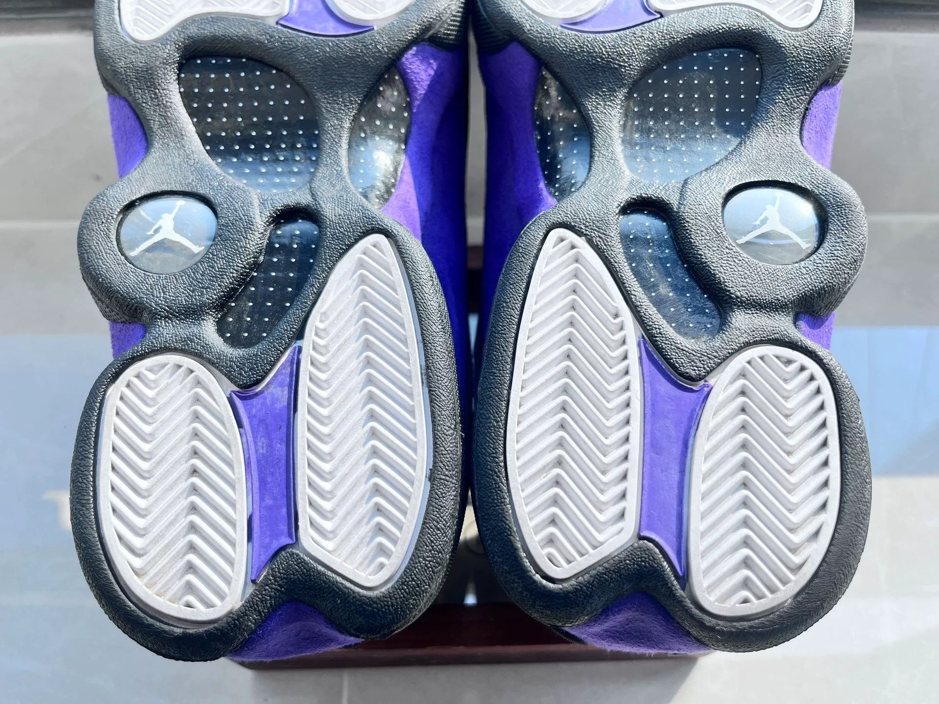 Nike Nike AJ13 Purple Lowtop Sneakers 9 Men Size US 9 / EU 42 - 9 Thumbnail