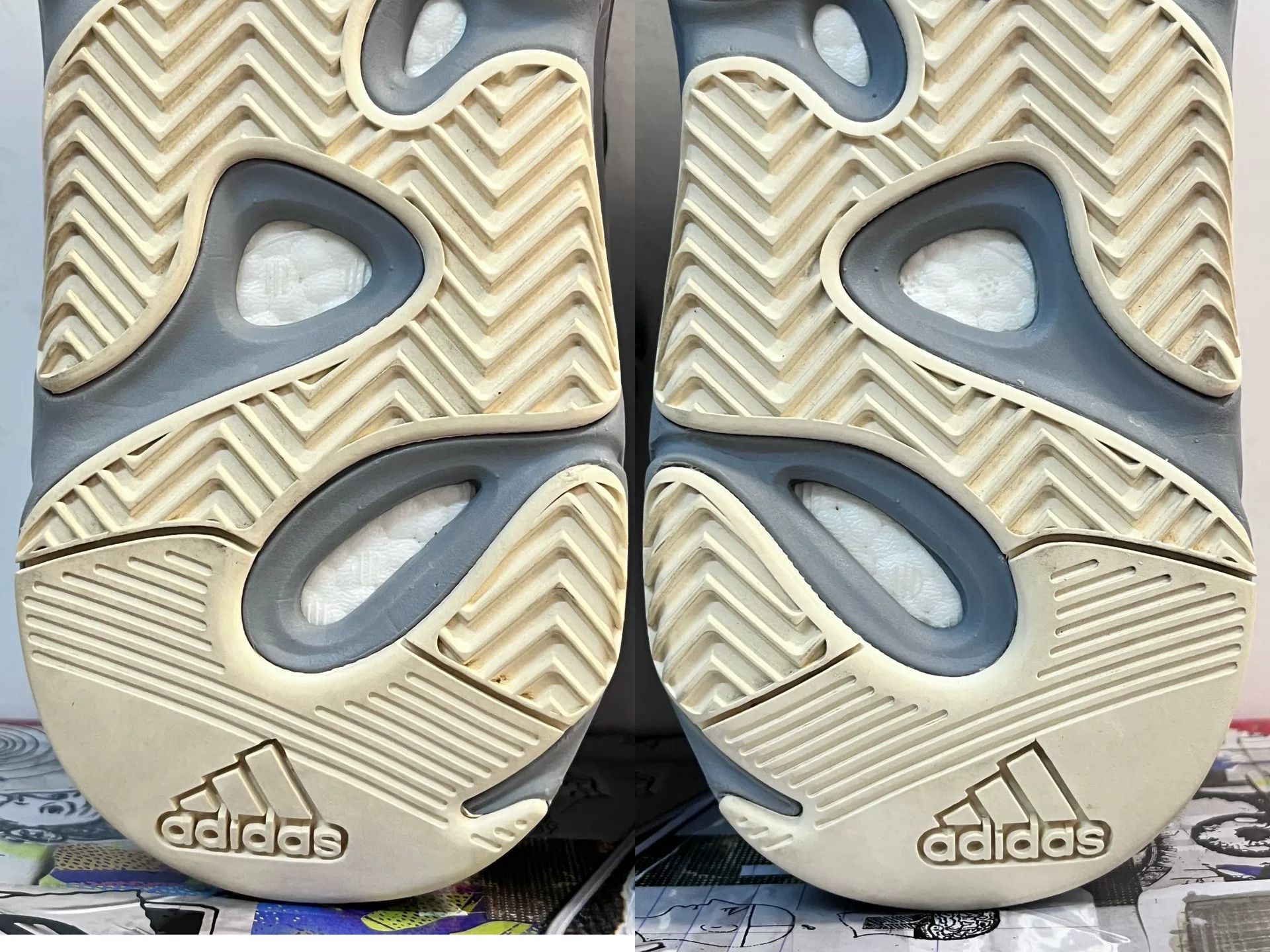 Adidas Adidas YEEZY700 White Lowtop Sneakers 12 Men Size US 12 / EU 45 - 8 Thumbnail