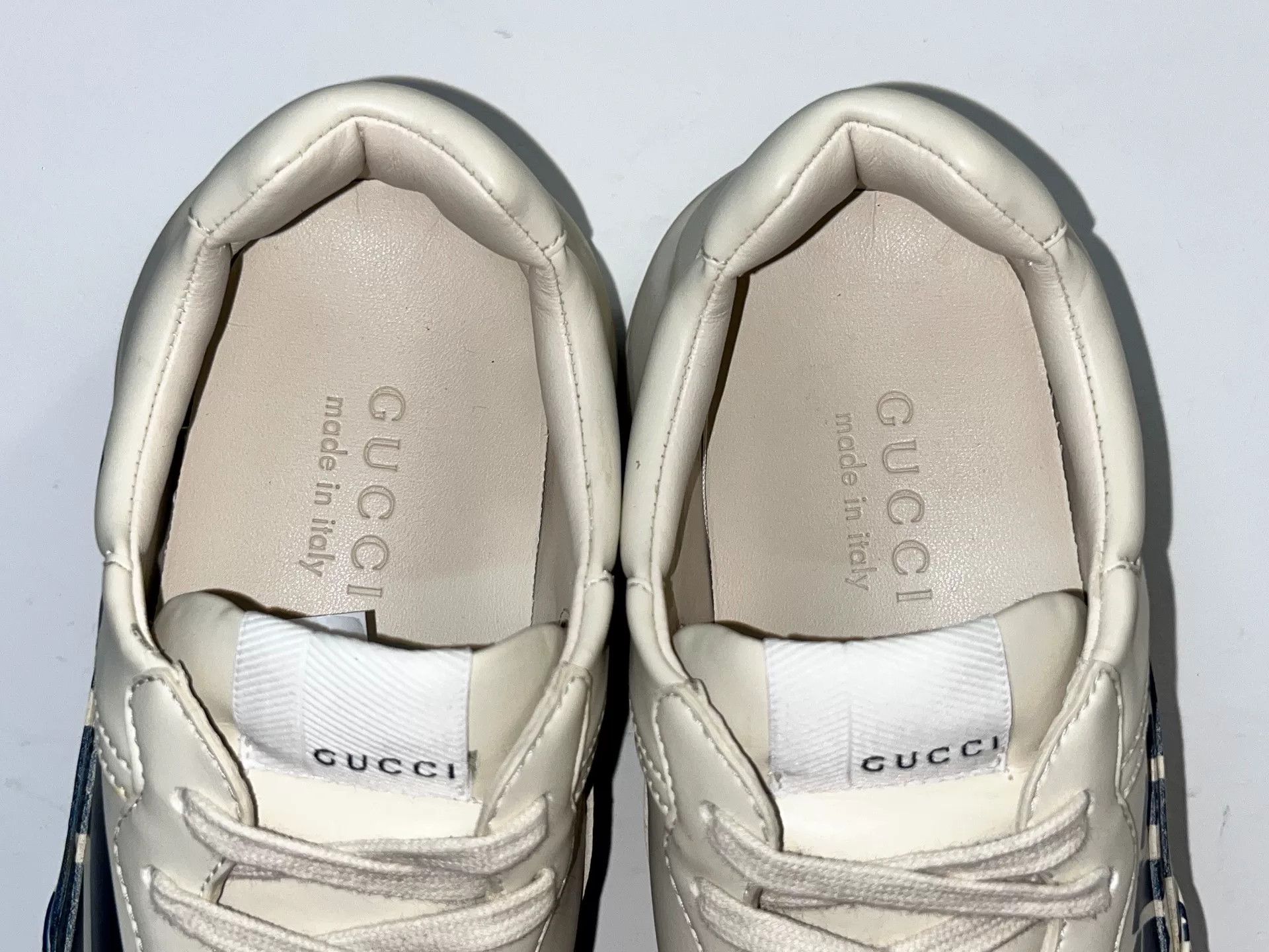 Gucci Gucci Special Printed White Lowtop Sneakers 8 Men Size US 8 / EU 41 - 8 Thumbnail