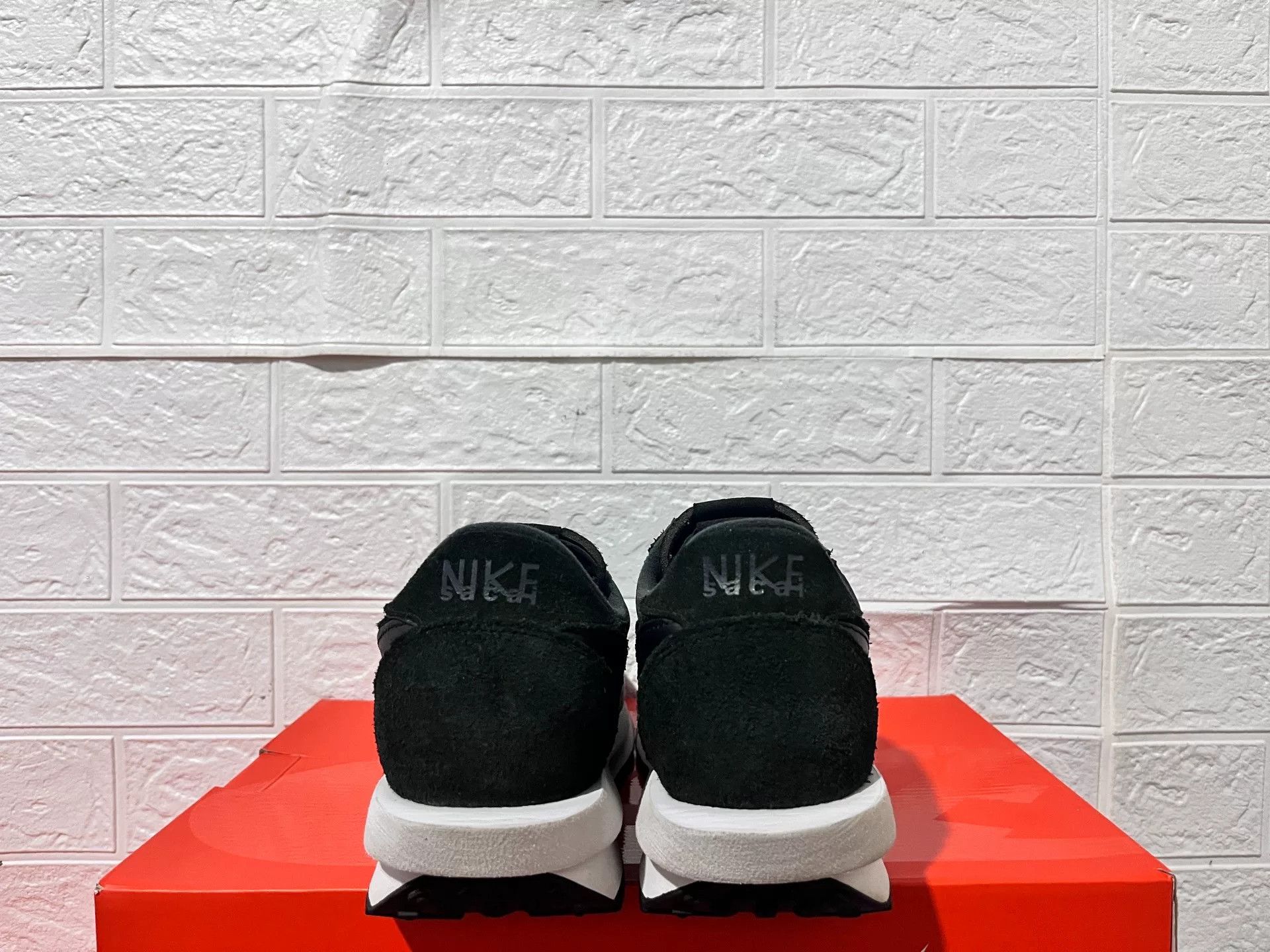 Sacai Sacai Black Lowtop Sneakers 12 Men Size US 12 / EU 45 - 6 Thumbnail