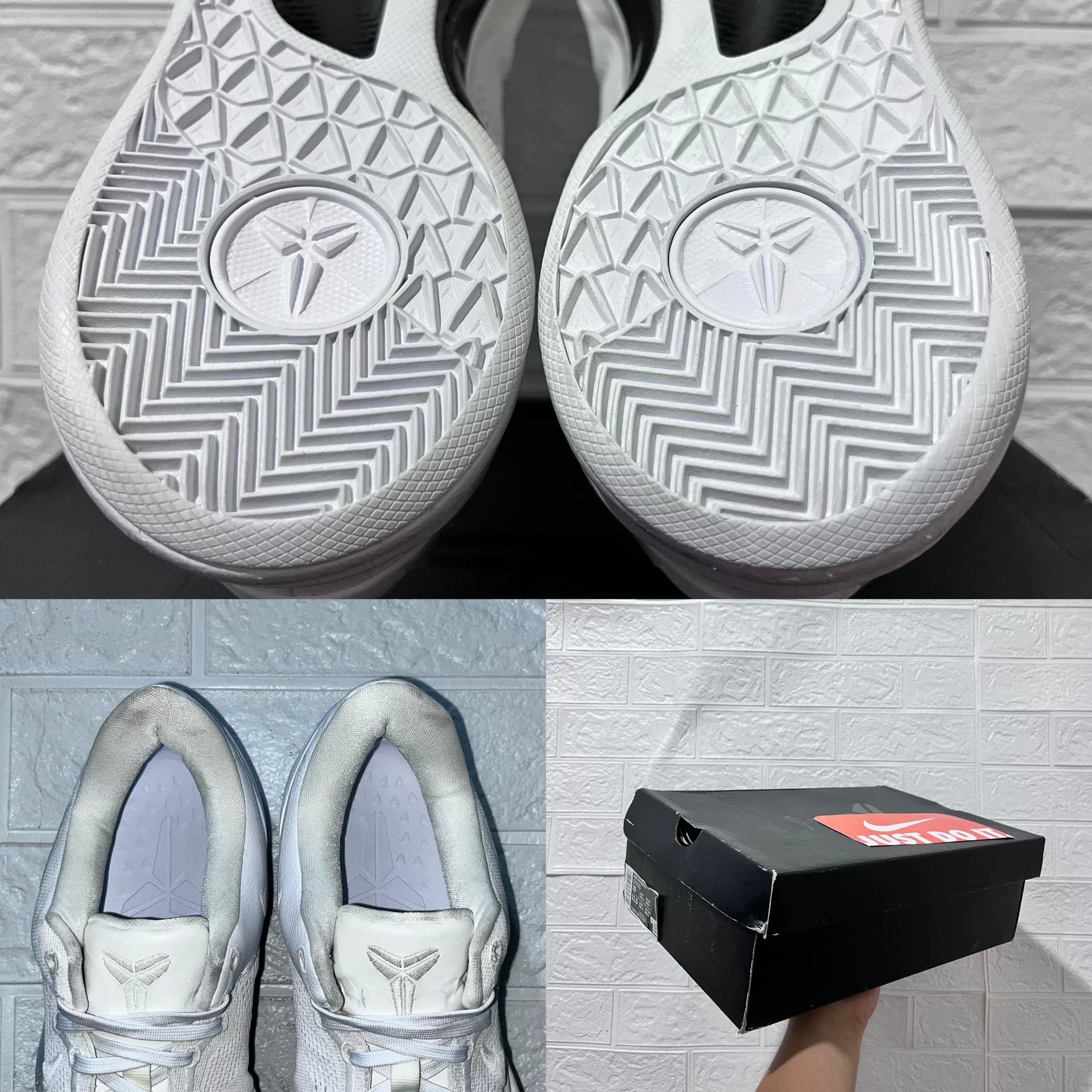 Nike Nike White Lowtop Sneakers 11 Men Size US 11 / EU 44 - 9 Thumbnail
