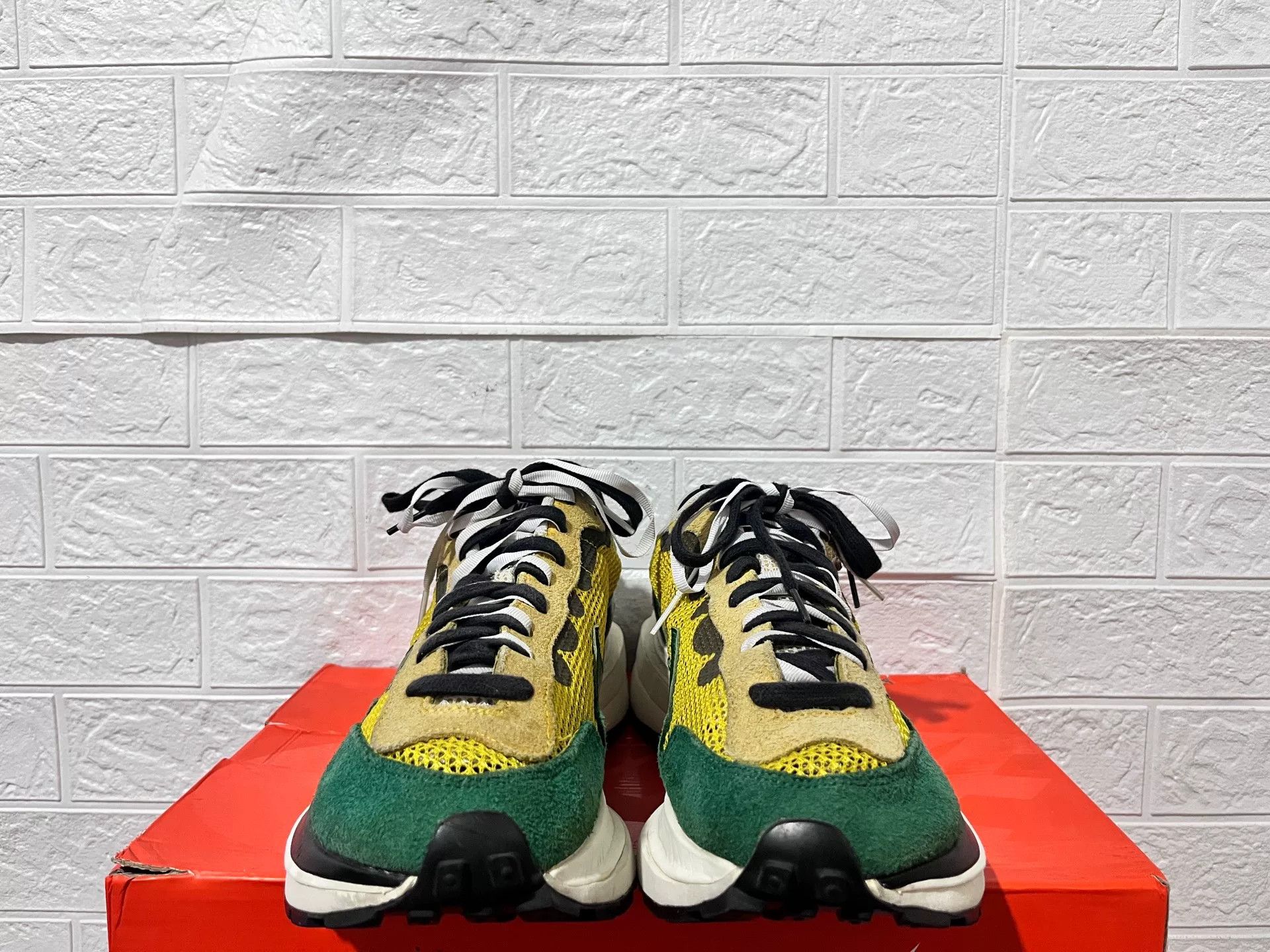 Sacai Sacai Yellow Lowtop Sneakers 13 Men Size US 13 / EU 46 - 5 Thumbnail